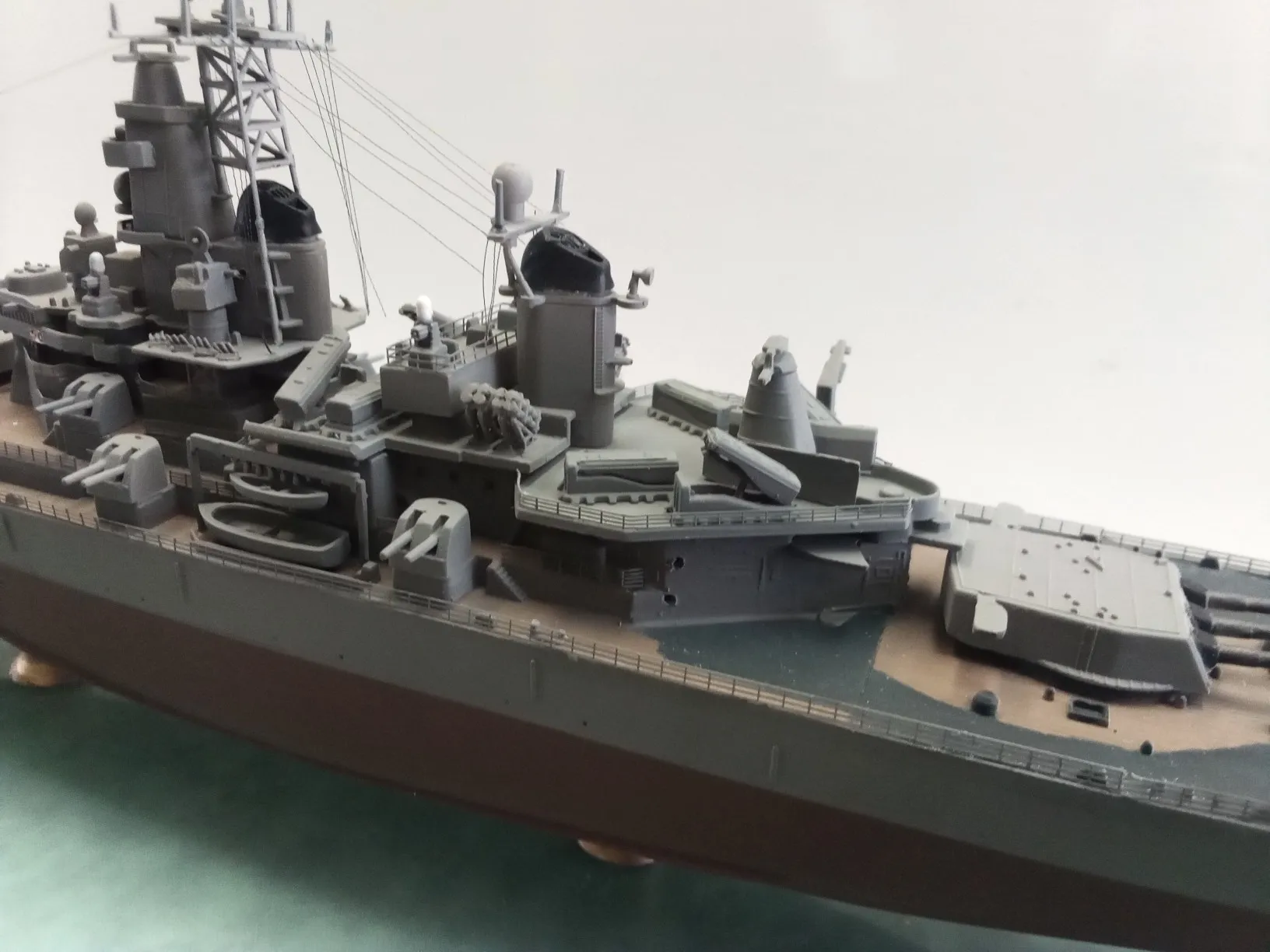 Модель корабля "Миссури" - Верфь на Столе