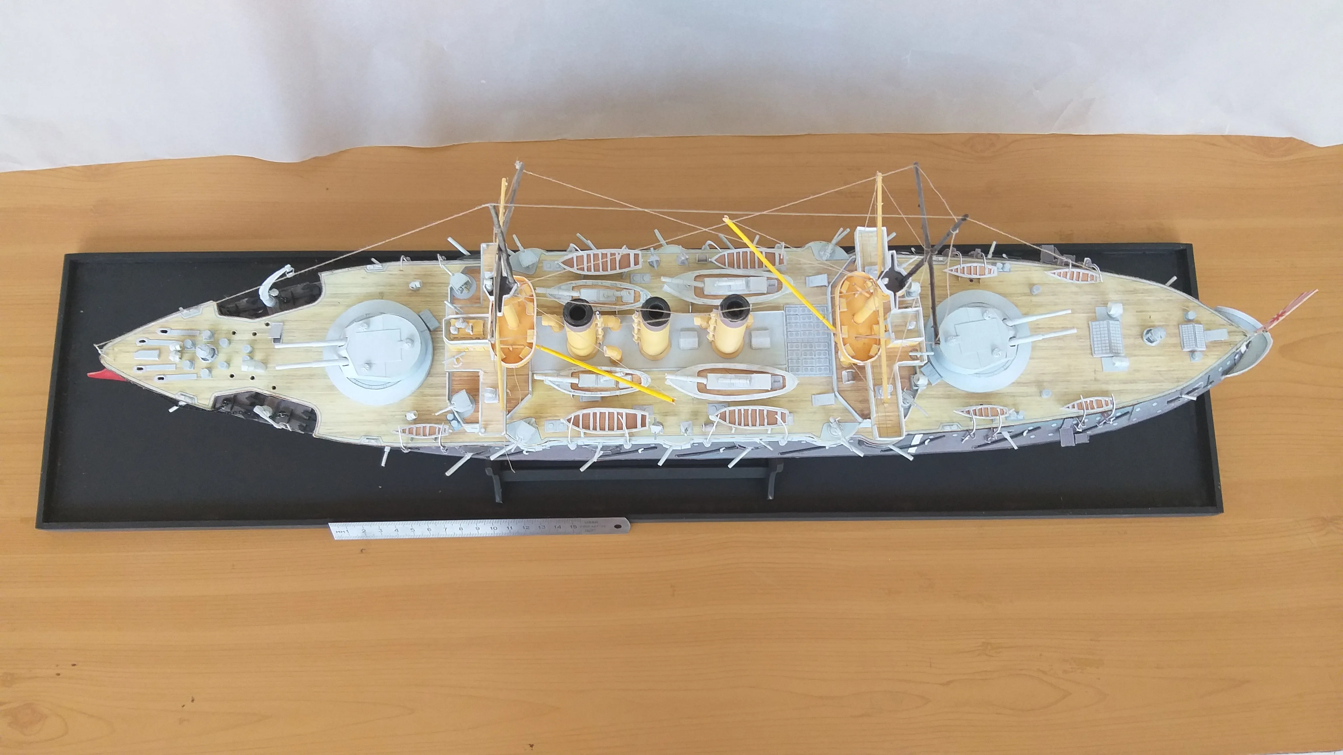 Модель корабля IJN «Shikishima» - Верфь на Столе