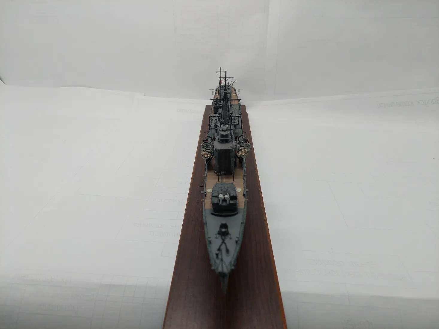 Модель корабля  IJN "Shiratsuy" - Верфь на Столе