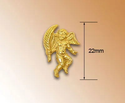 Декоративный элемент, ангел, 22 мм, металл
