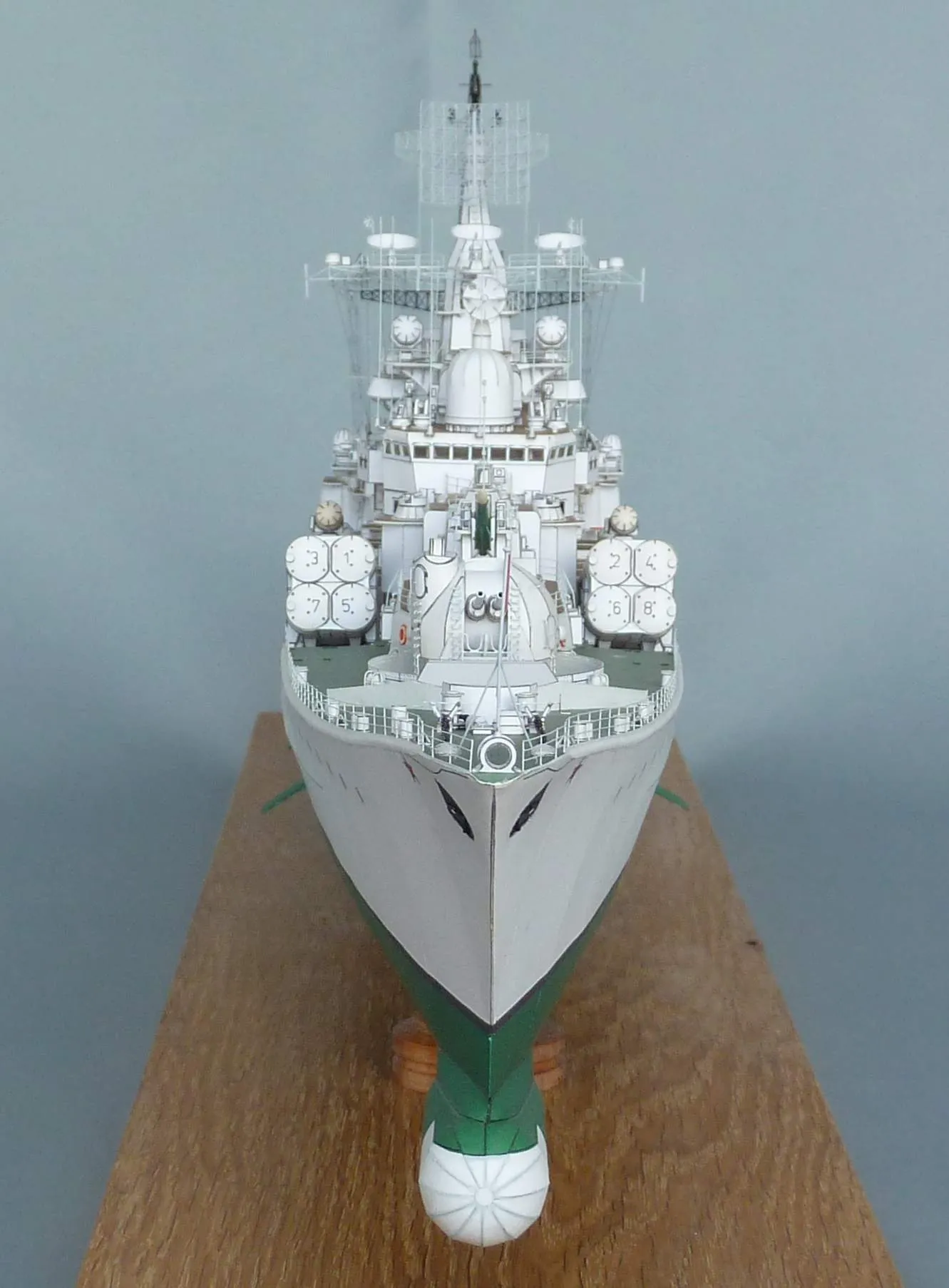 Модель корабля ЭМ пр. 956 "Современный"  - Верфь на Столе