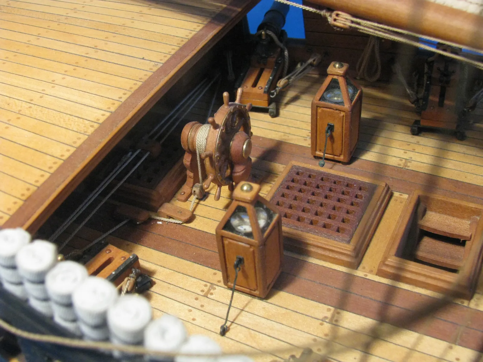 Модель корабля 20-ти пушечный бриг "Парис" - Верфь на Столе