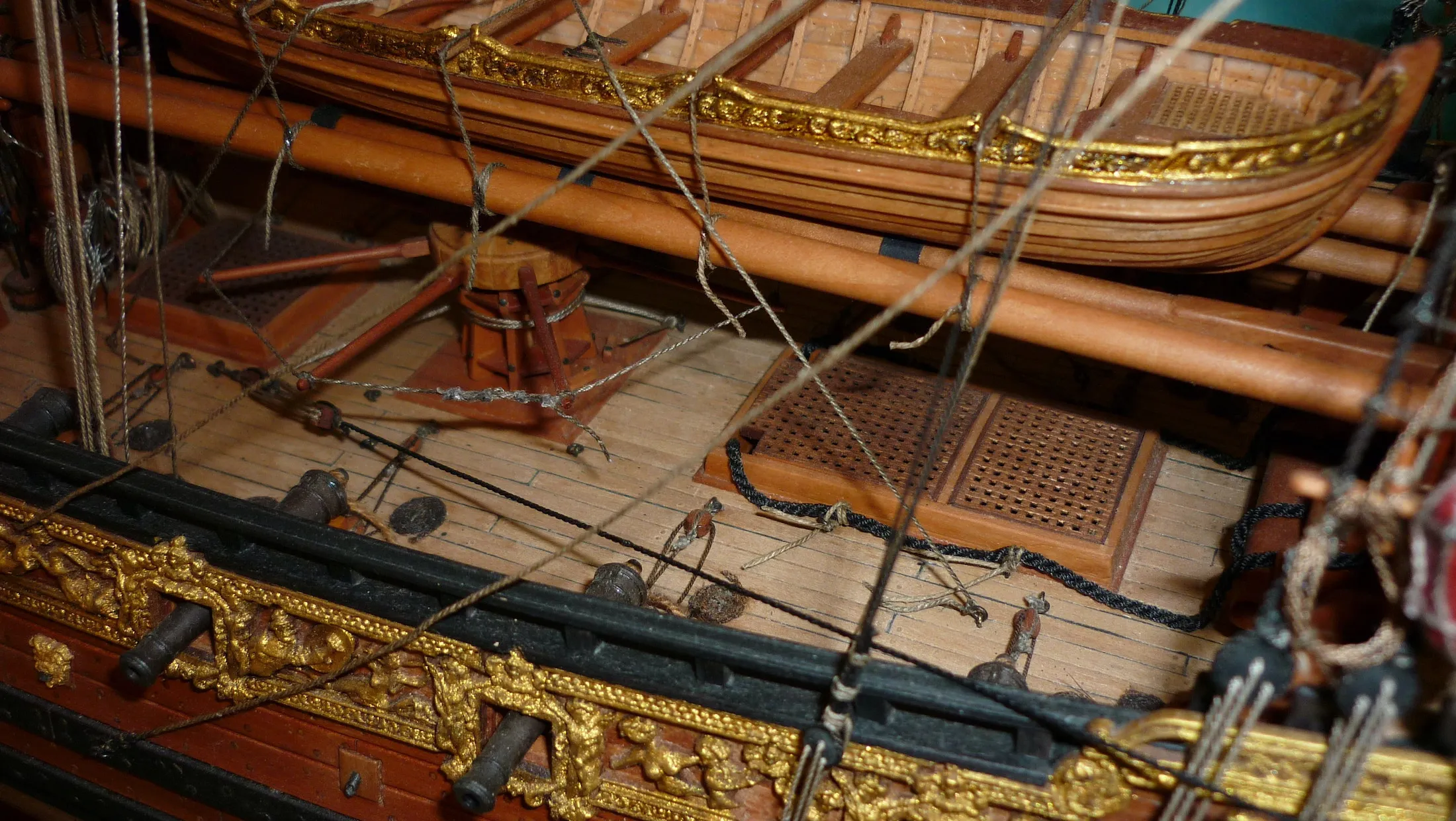 Модель корабля Королевская яхта «Royal Caroline», Англия - Верфь на Столе