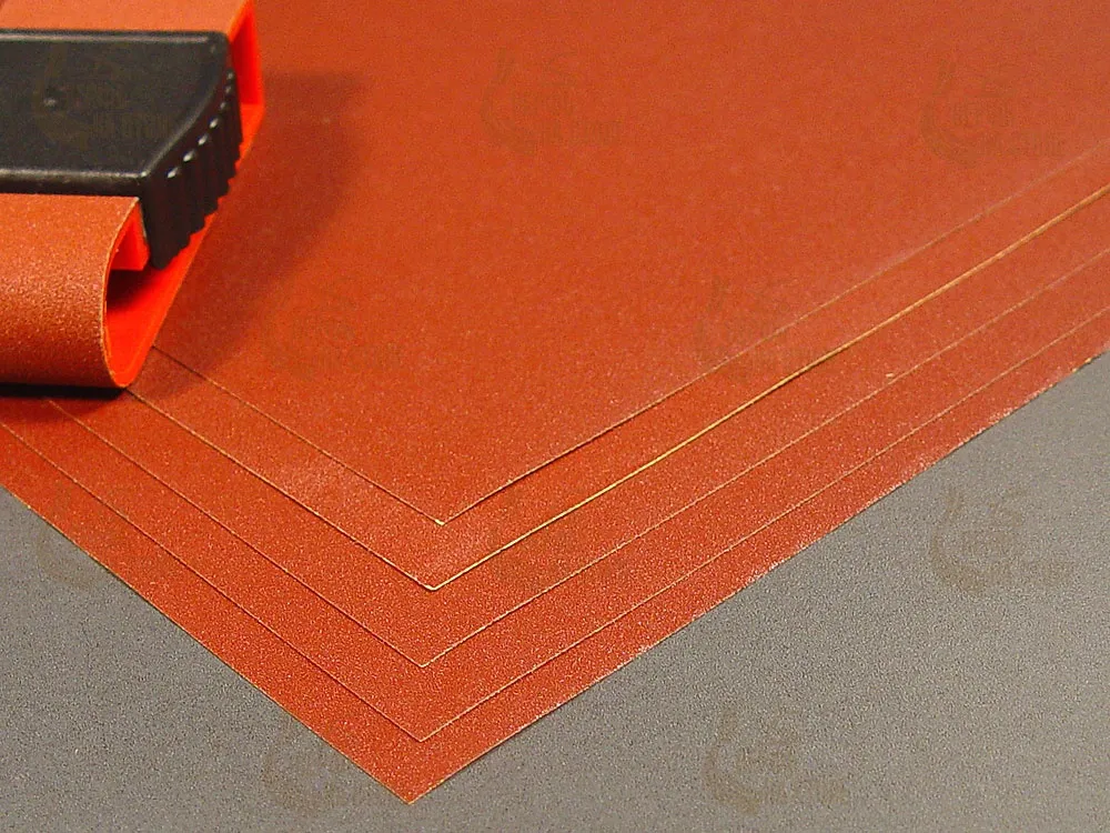 Наждачная бумага зернистости 1000, 2 листа