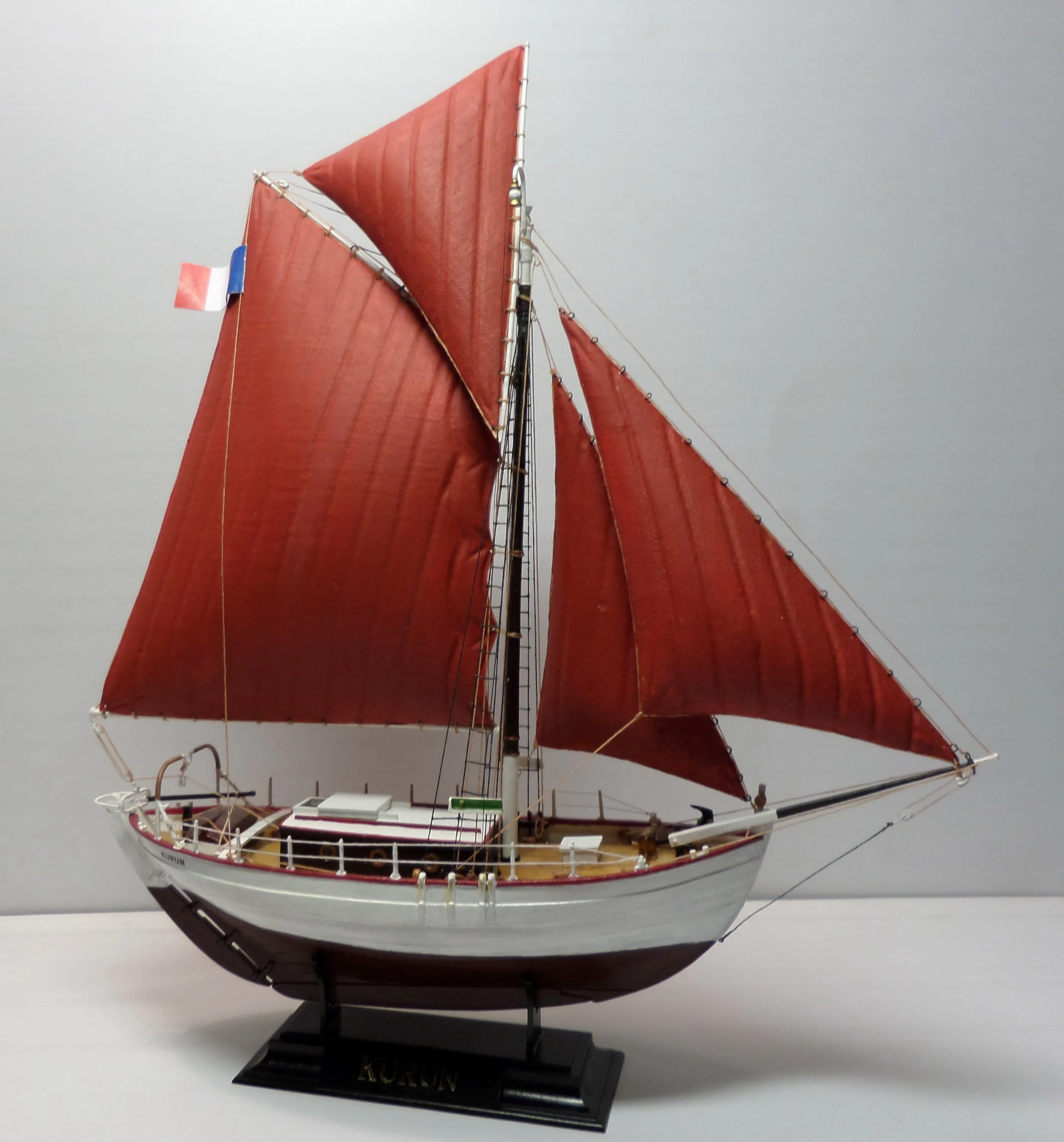 Модель корабля Cotre “Kurun”  - Верфь на Столе