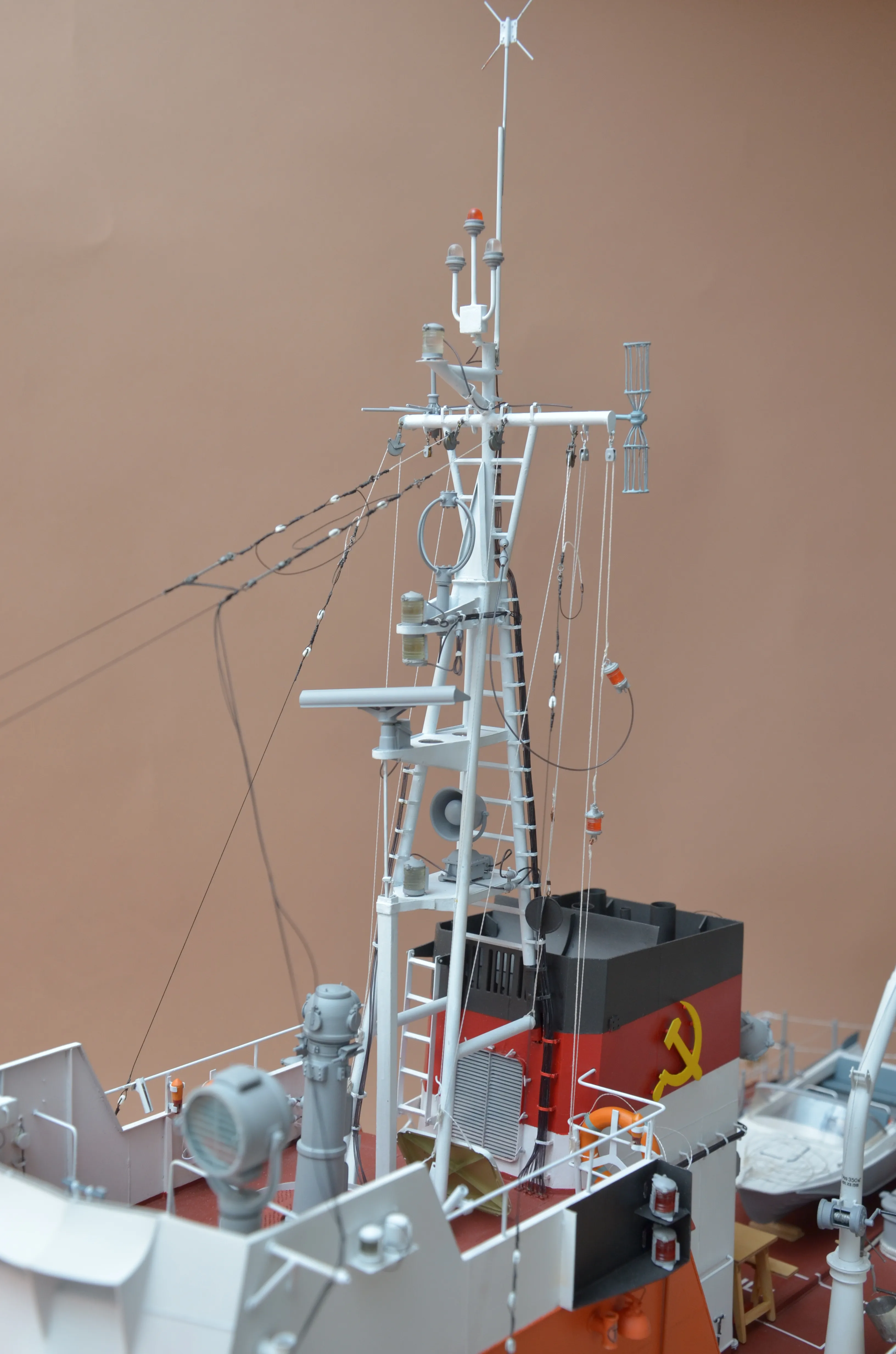 Модель корабля Всепогодный спасательный катер (ВСК) "МЕТЕЛЬ", пр. 1458 - Верфь на Столе