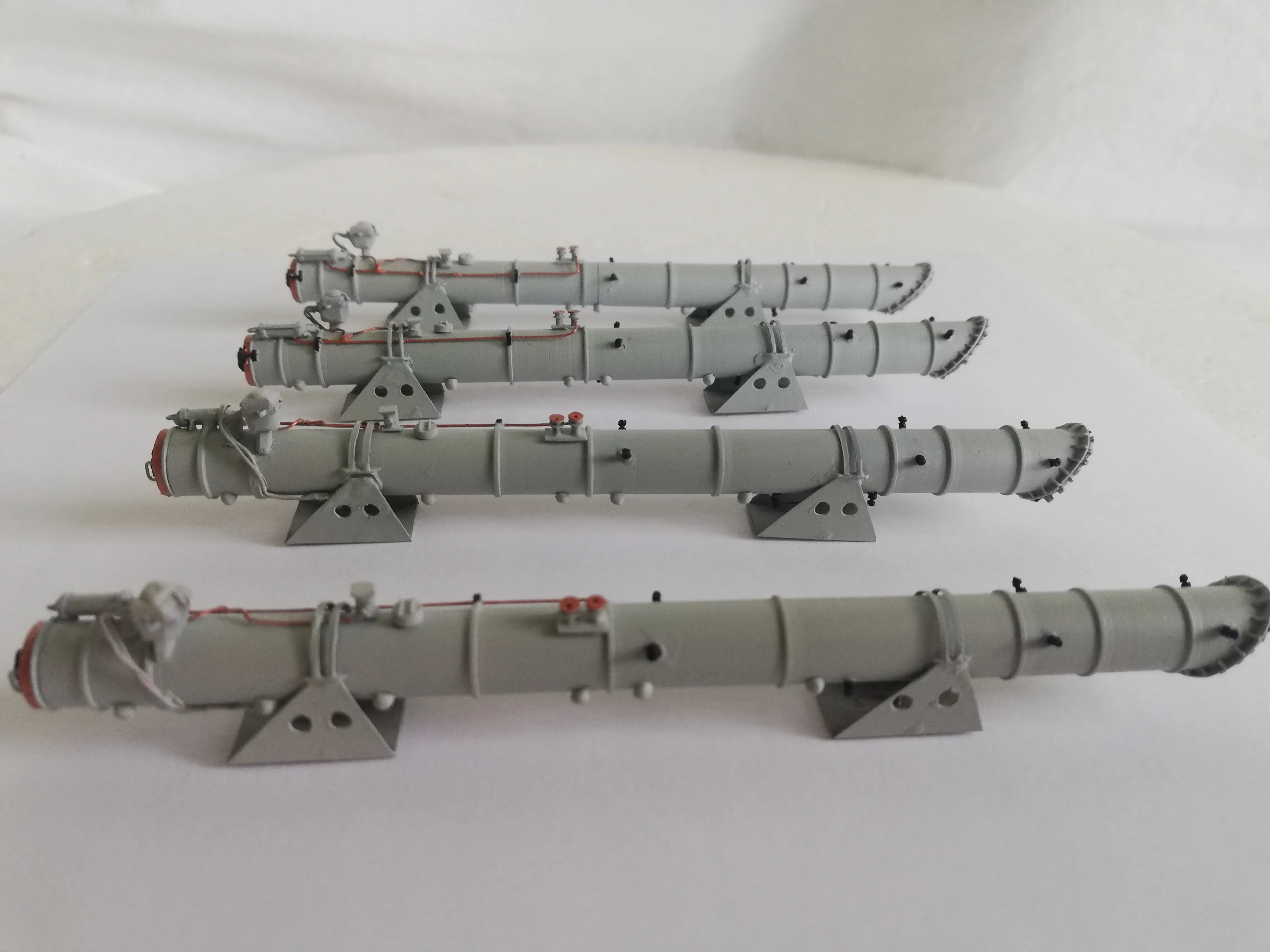 Модель корабля Торпедный катер "Шторм" фрагмент модели торпедные аппараты - Верфь на Столе