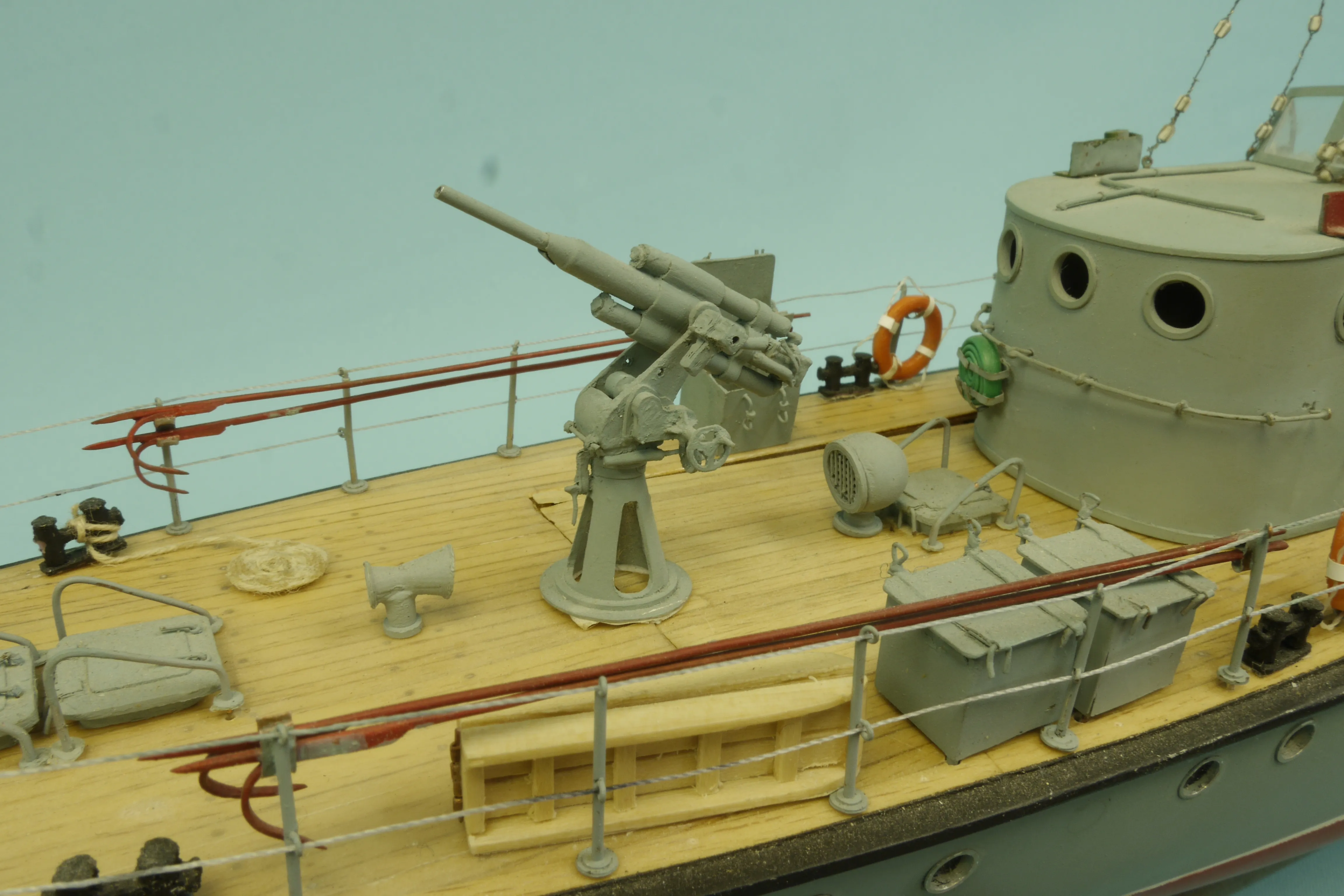 Модель корабля «Малый Охотник» типа МО-4 - Верфь на Столе