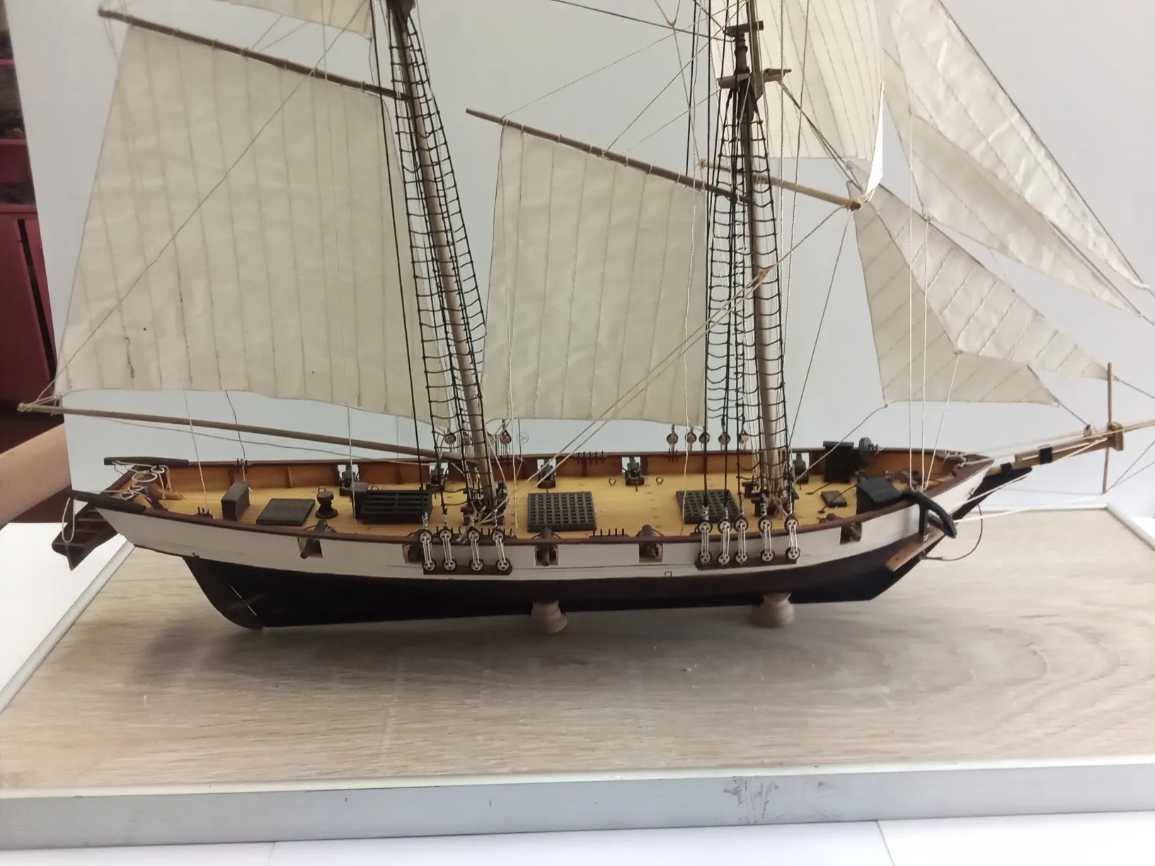 Модель корабля "Харви" - Верфь на Столе