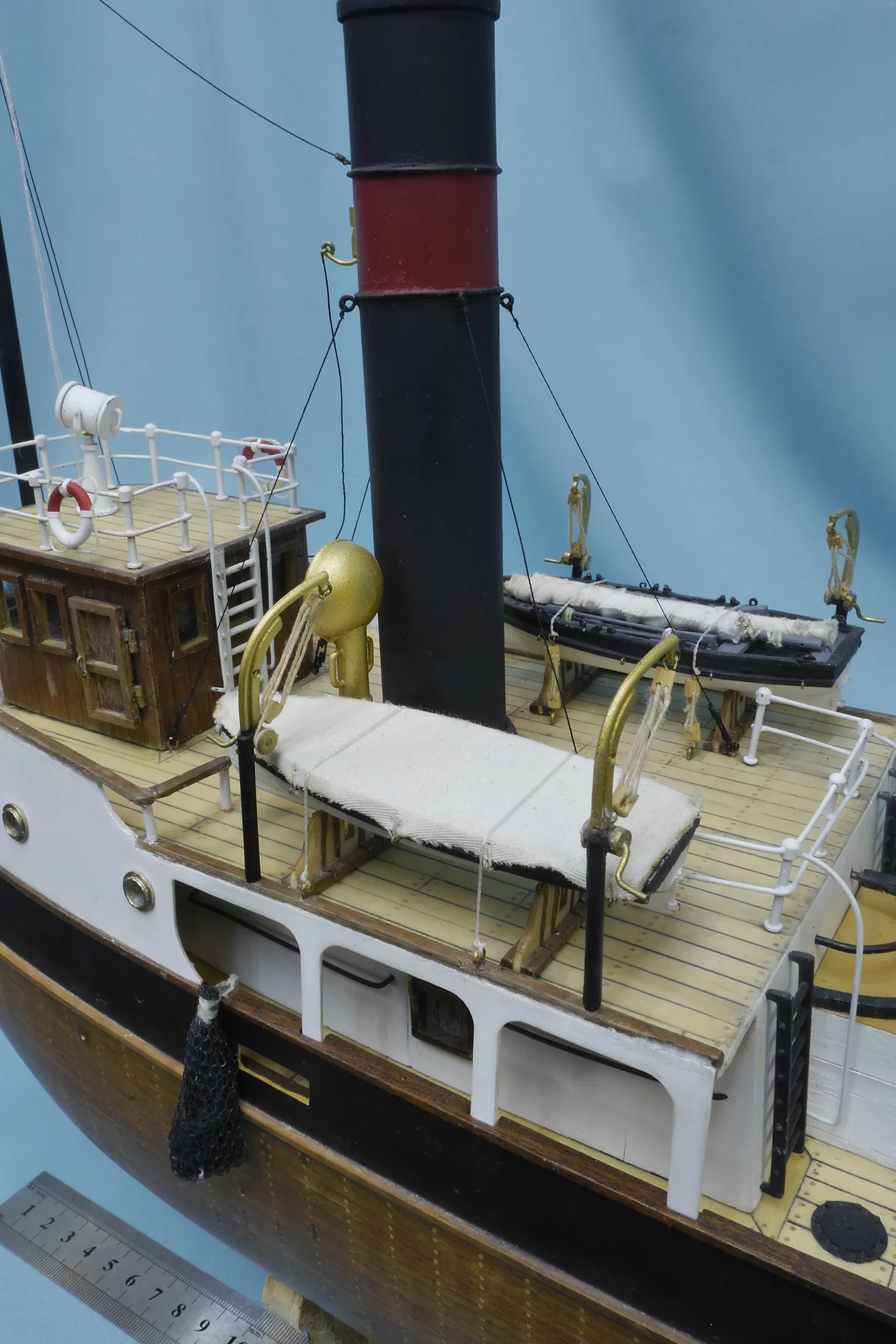 Модель корабля Буксир Sanson - Верфь на Столе