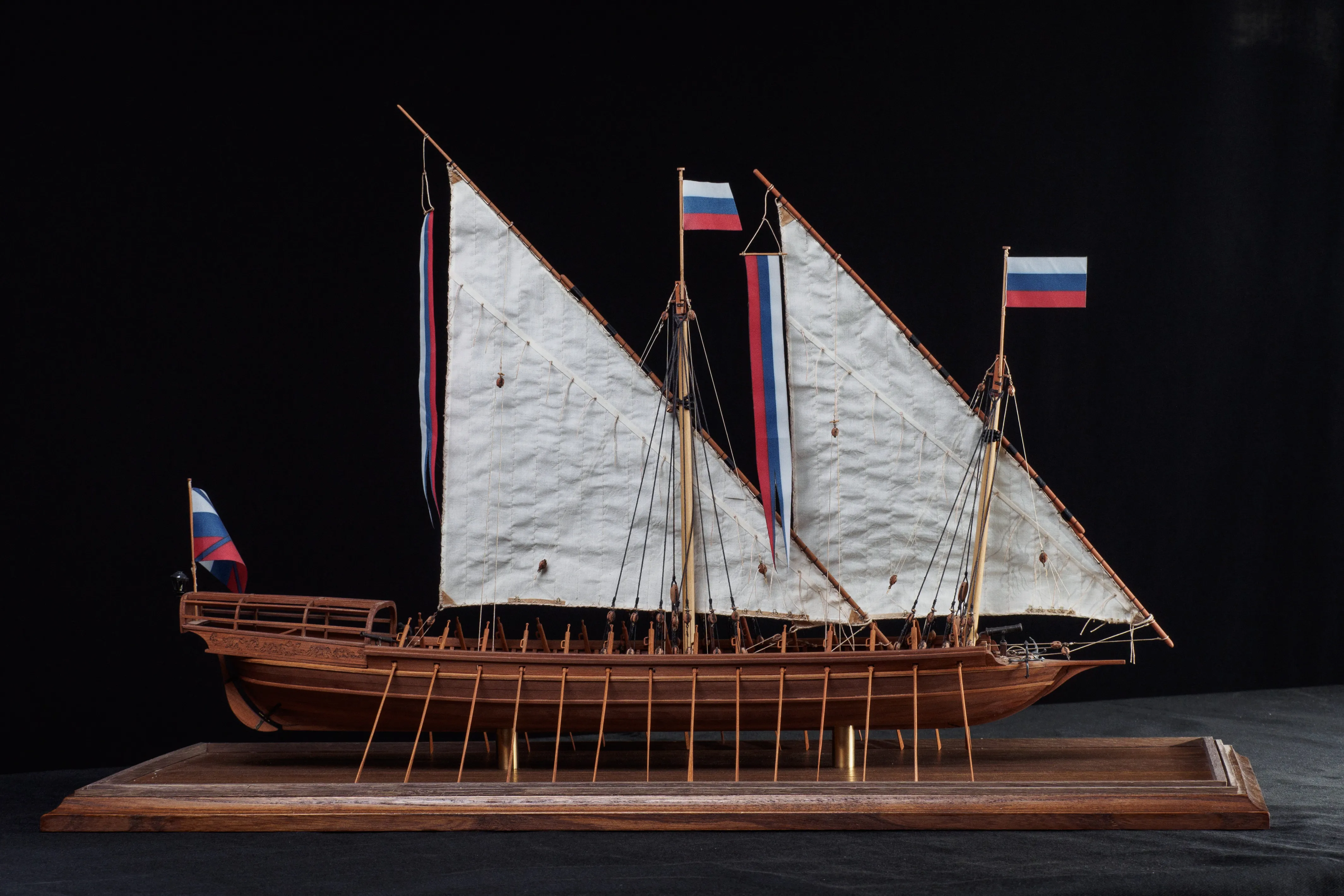 Модель корабля Азовская скампавея - Верфь на Столе