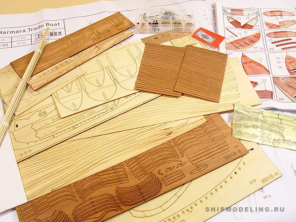 модель корабля для сборки Marmara Trade Boat модель корабля для сборки Marmara Trade Boat