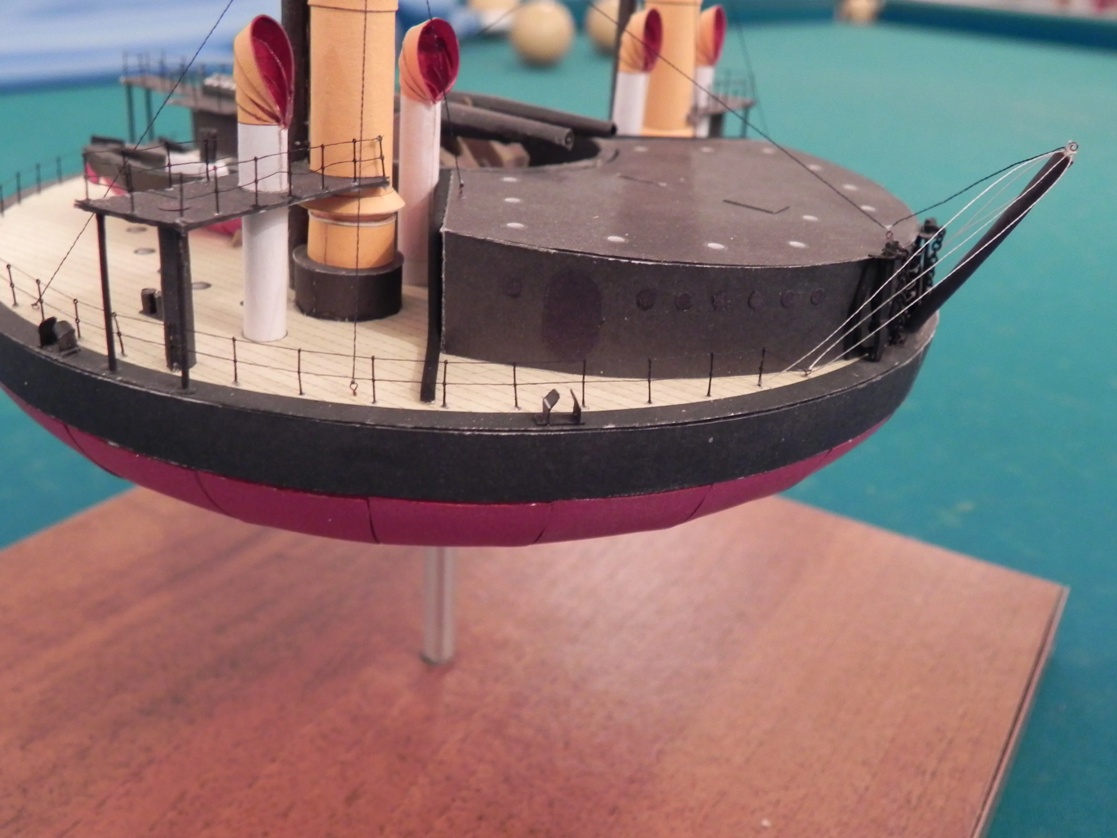 Модель корабля Броненосец береговой обороны «НОВГОРОД» - Верфь на Столе