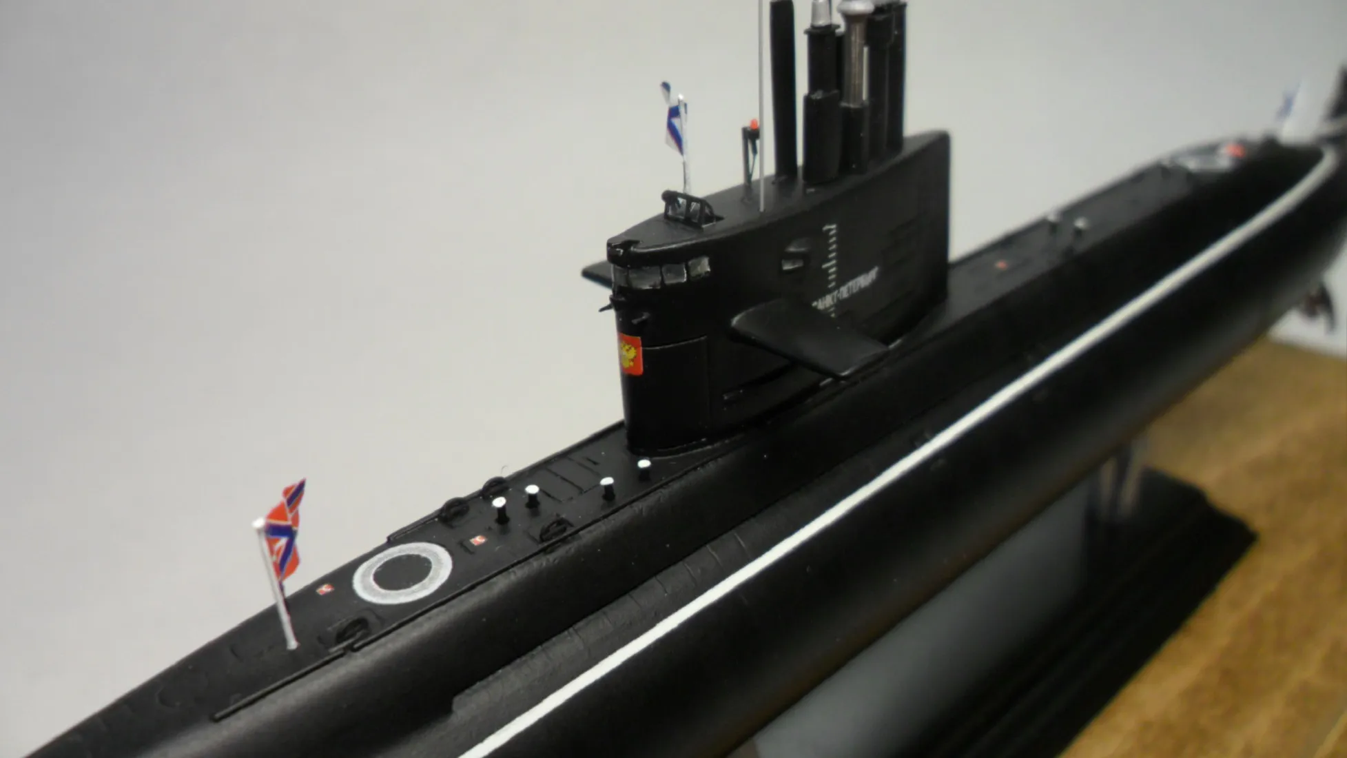 Модель корабля подводной лодки «Санкт Петербург» (Проект 677 «Лада»)  - Верфь на Столе