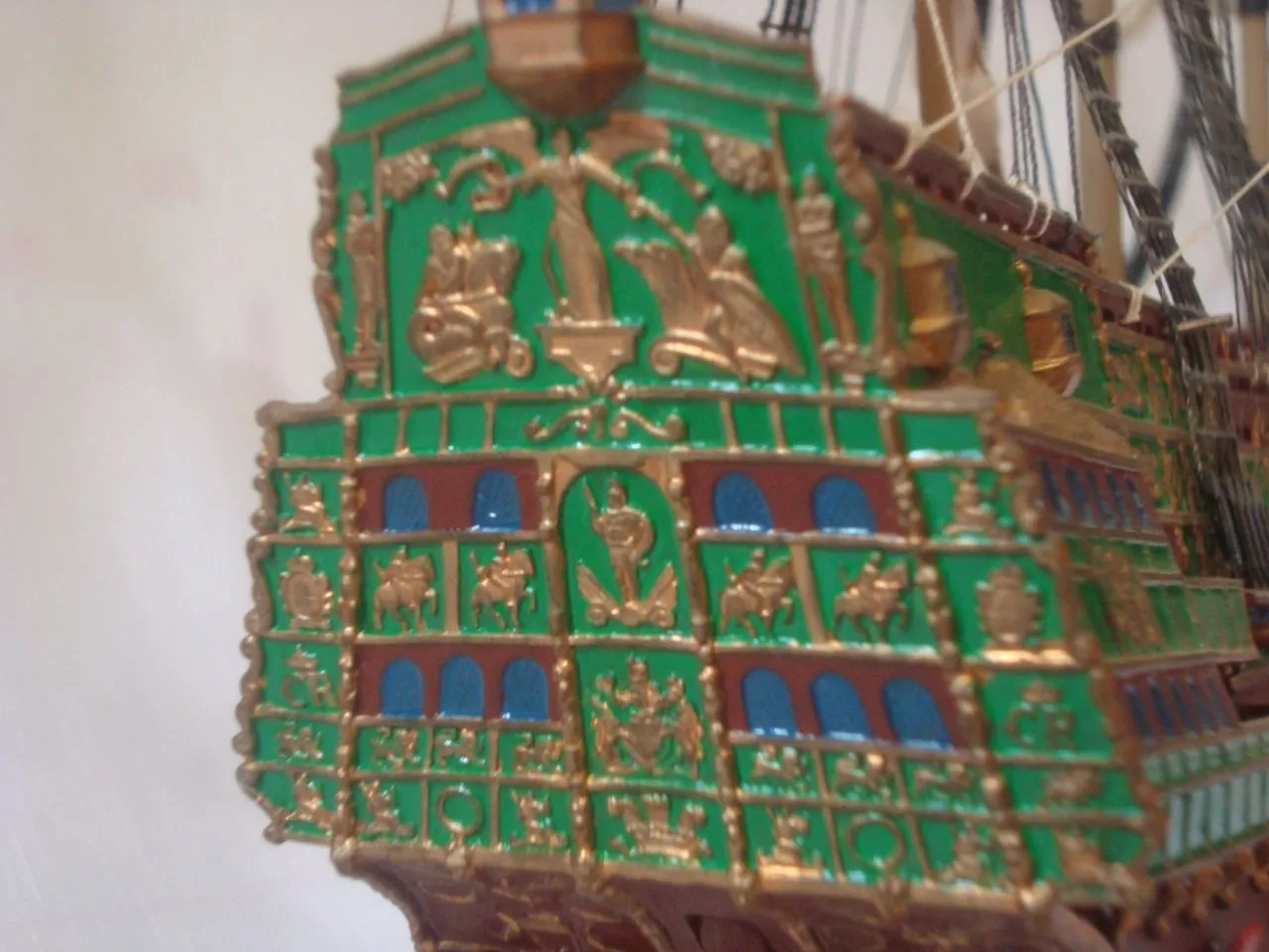 Модель корабля Галеон "Соверен оф зе Сиз" - Верфь на Столе