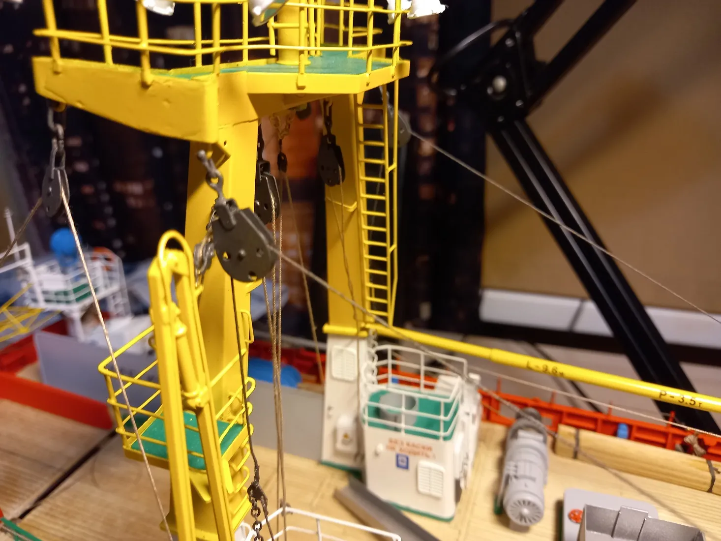 Модель корабля СТР 503 проект «Rutsava» тип. Альпинист - Верфь на Столе