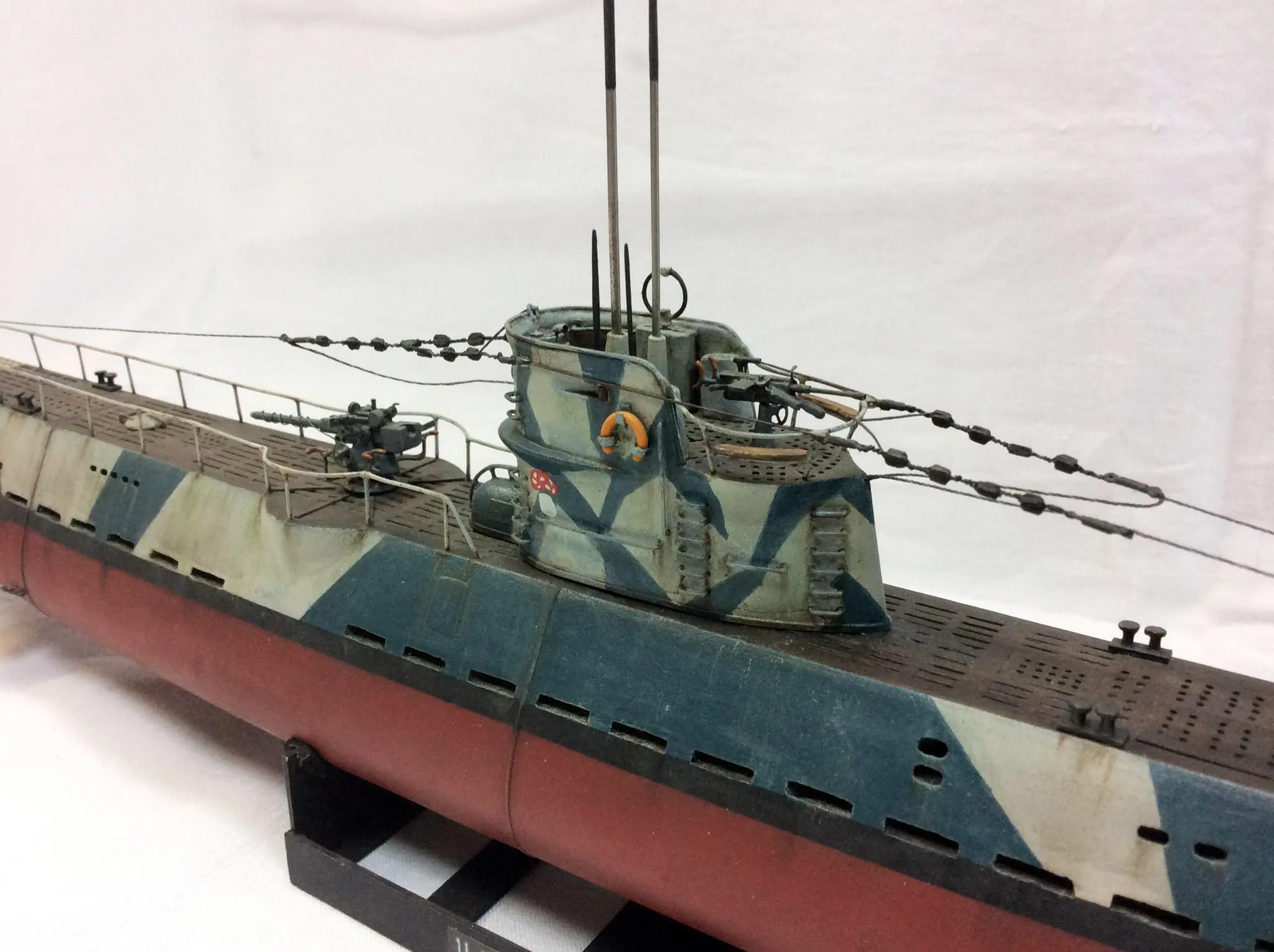 Модель корабля Океанская подводная лодка типа I U-25 - Верфь на Столе