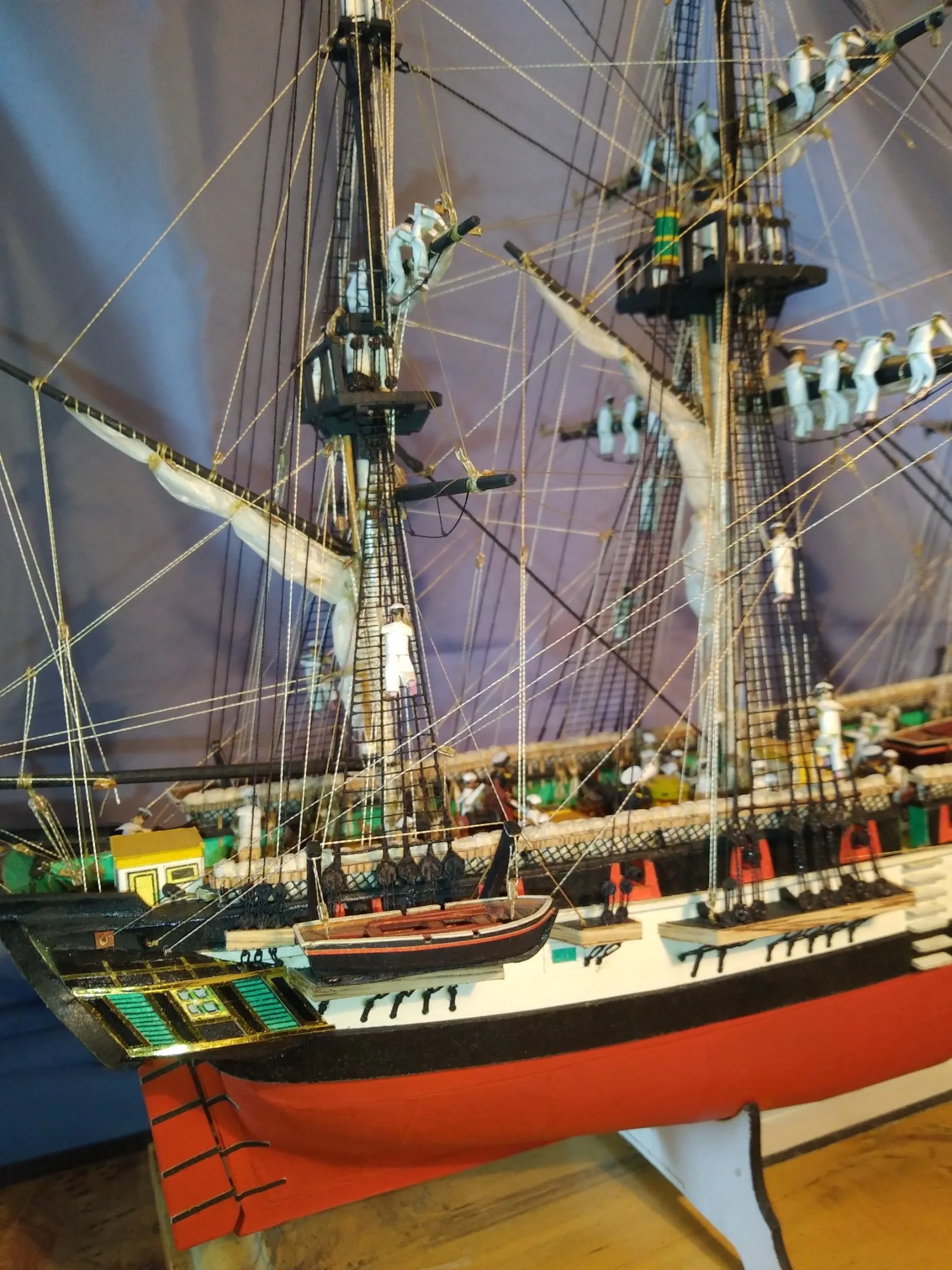 Модель корабля Шлюп "Мирный" - Верфь на Столе