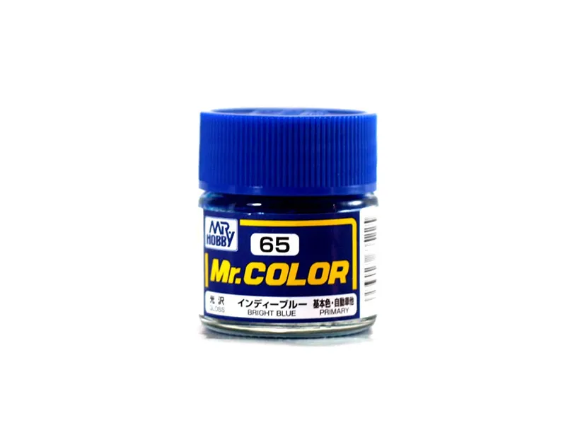 Краска Mr Color, ярко-синяя, глянцевая, C 65, 10 мл
