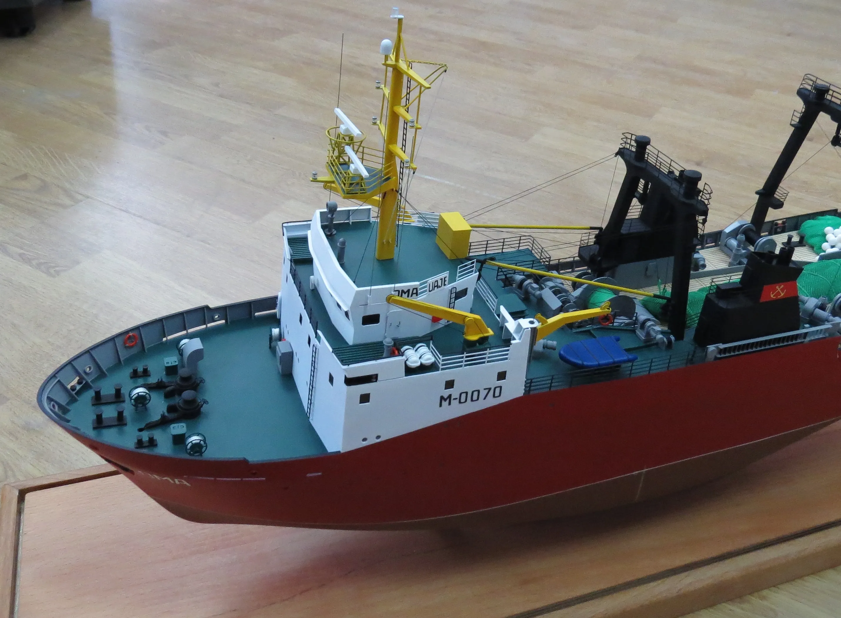 Модель корабля Рыболовный траулер «Ома»  - Верфь на Столе