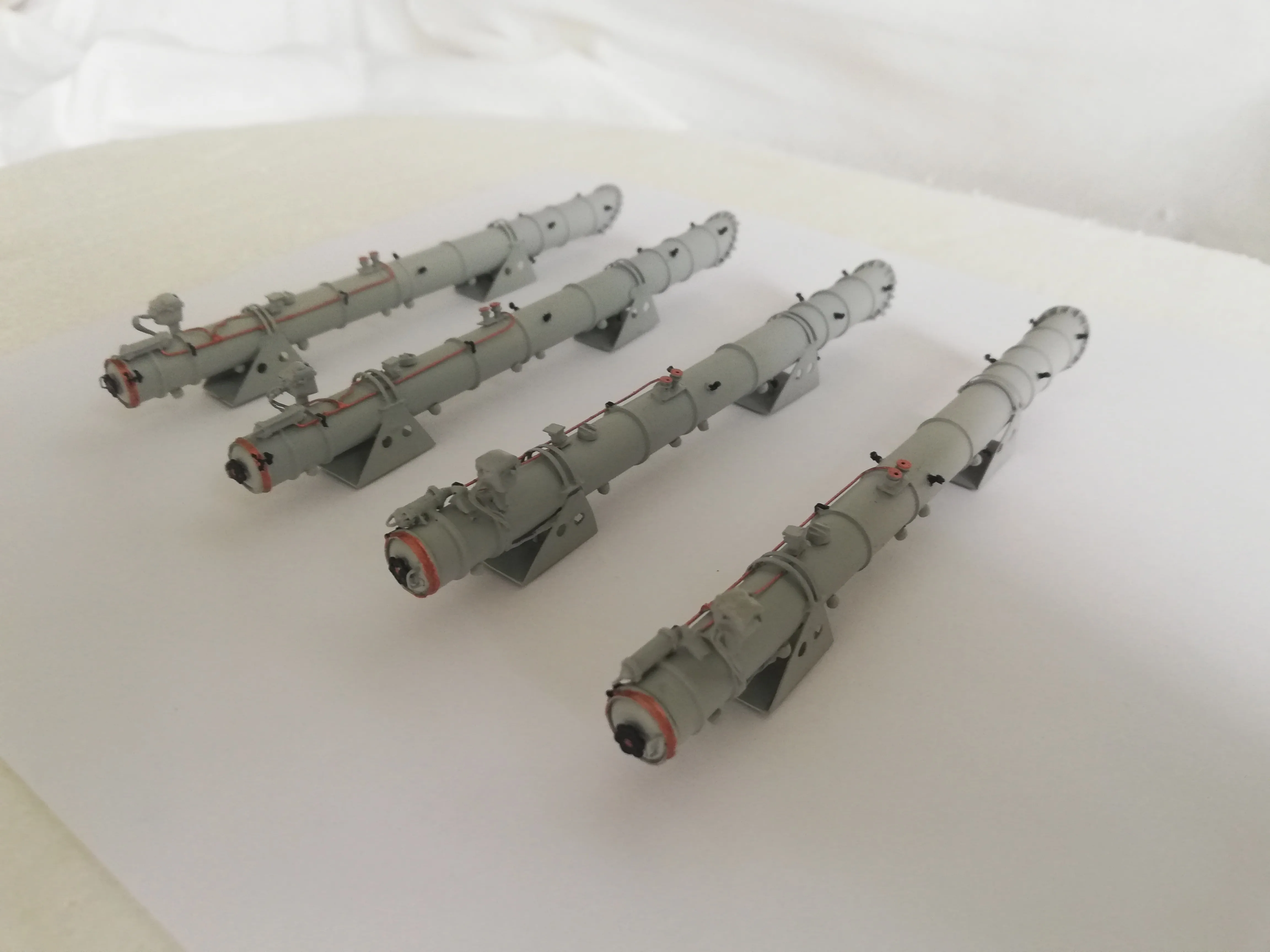 Модель корабля Торпедный катер "Шторм" фрагмент модели торпедные аппараты - Верфь на Столе