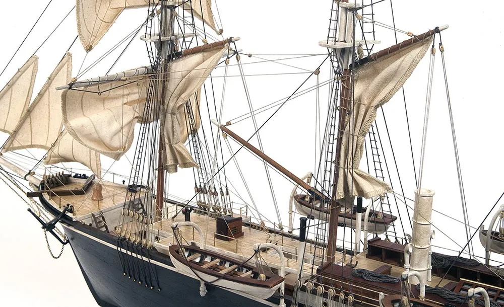 Сборная модель корабля Баркентина Endurance + (Полный набор инструментов, клея и краски)