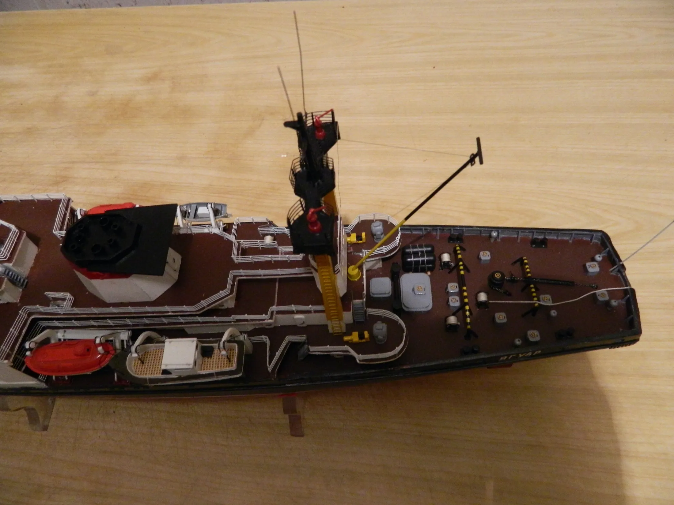 Модель корабля Буксир спасатель «Ягуар» - Верфь на Столе