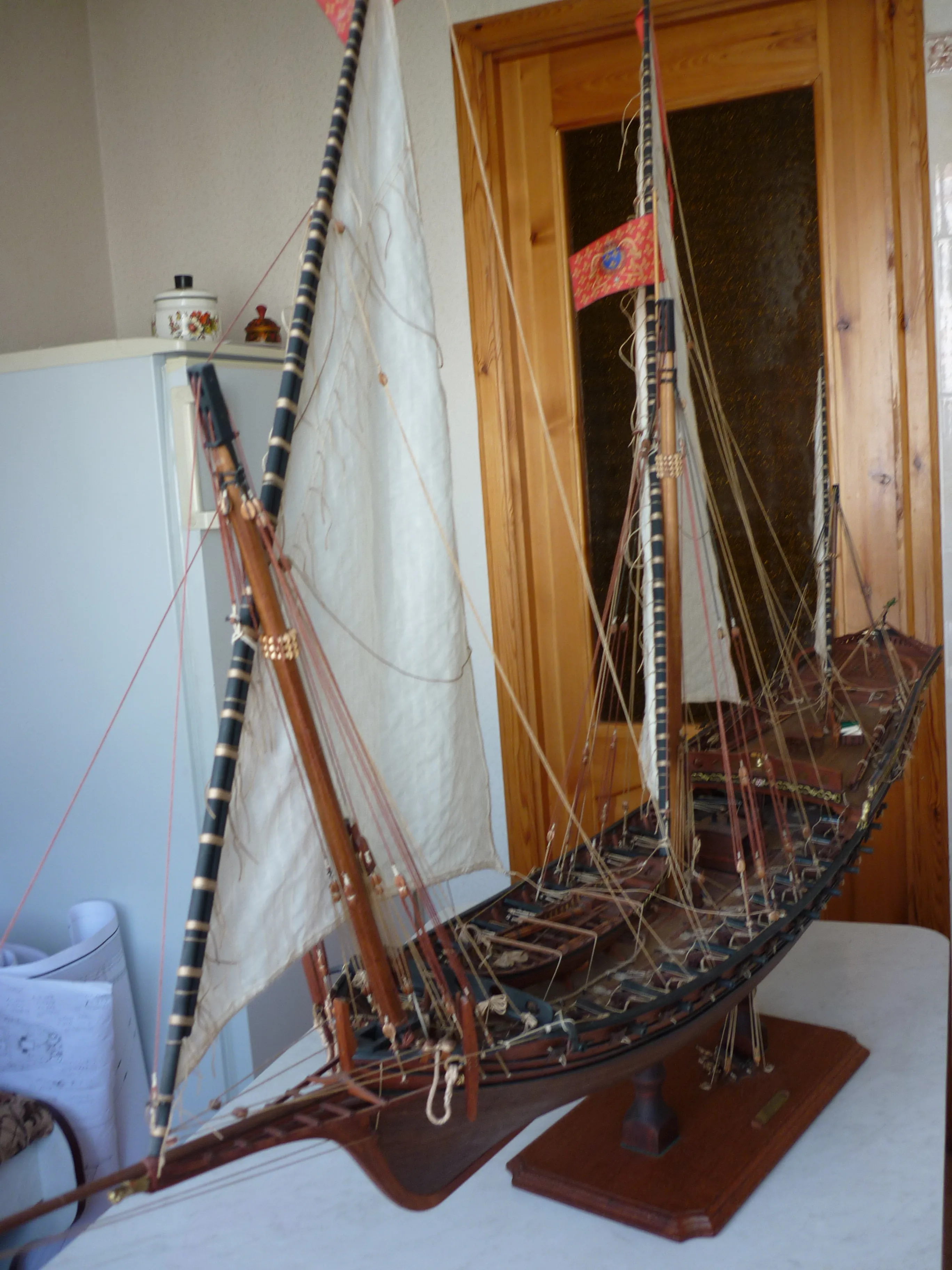 Модель корабля Шебека «Le Requin»  - Верфь на Столе