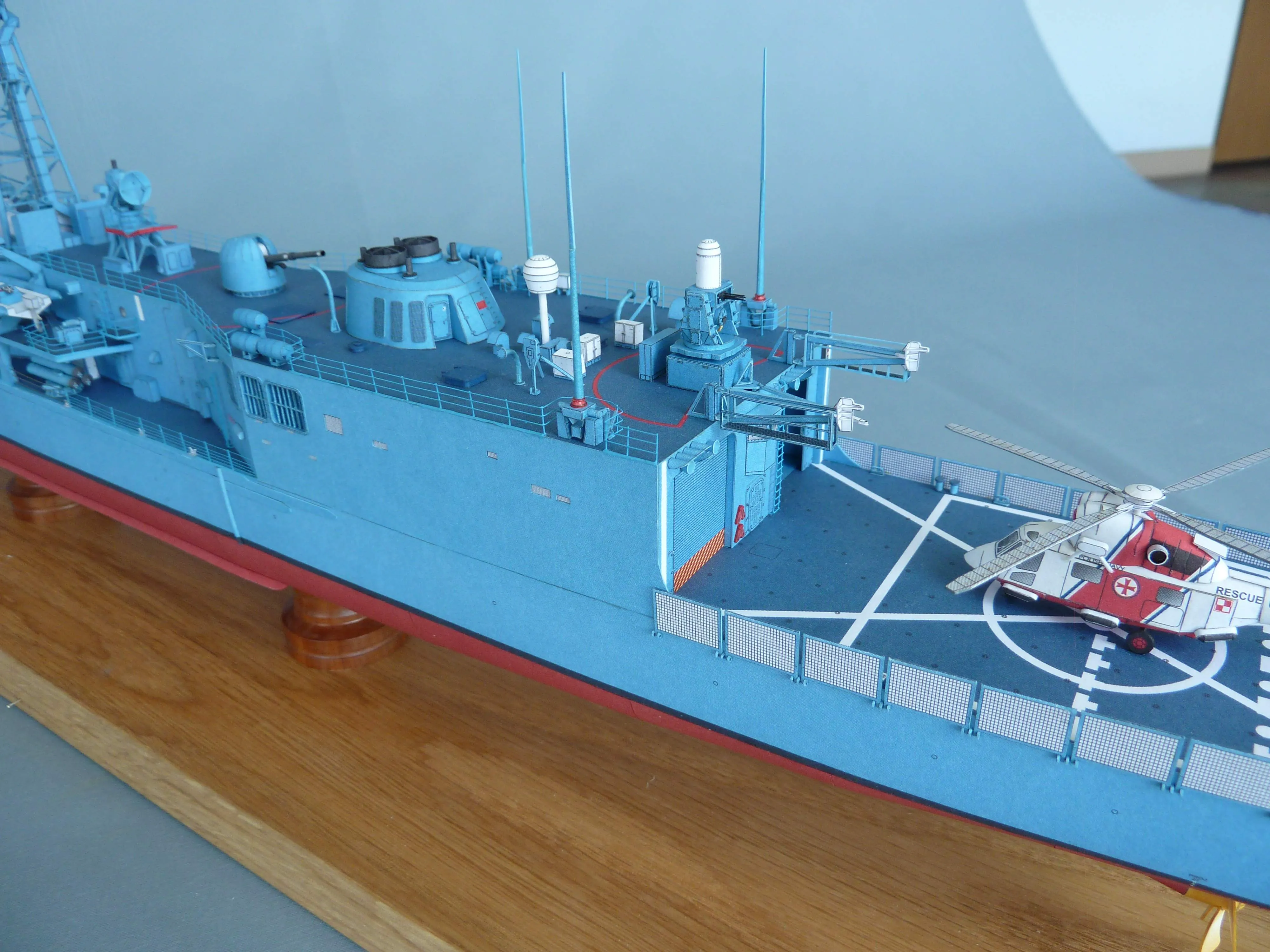 Модель корабля Генерал K. Pulaski - Верфь на Столе