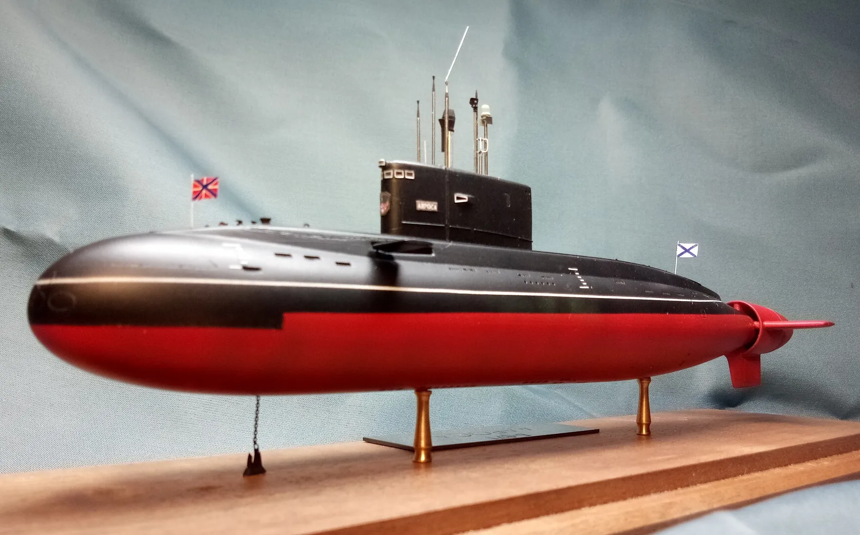 Модель корабля Подводная лодка Б-871 «АЛРОСА» - Верфь на Столе