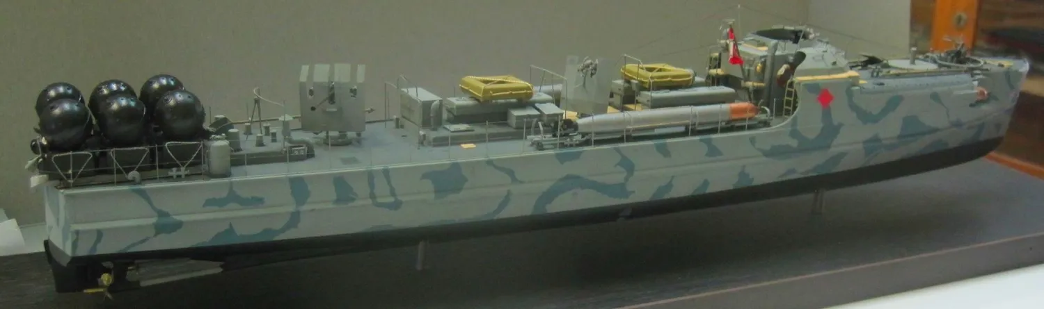 Модель корабля Торпедный катер "S-100"   - Верфь на Столе