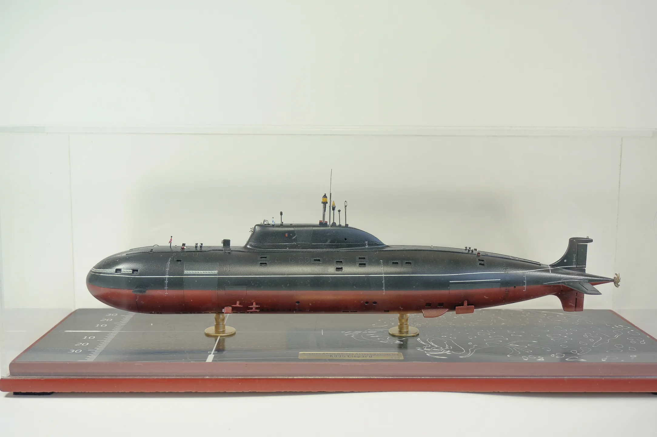 Модель корабля Подводня лодка К-335 «Гепард» - Верфь на Столе