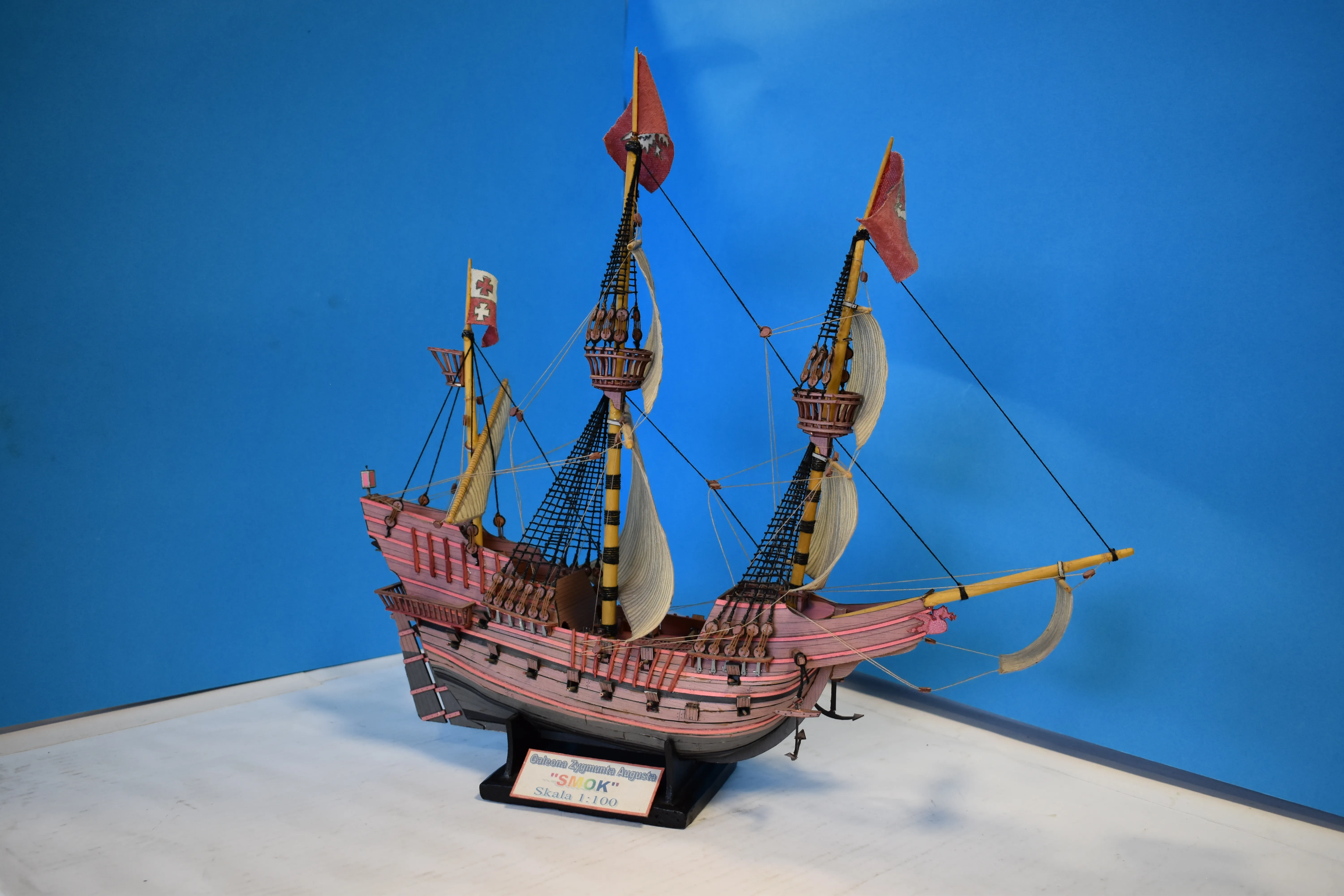 Модель корабля Парусный корабль "Smok" - Верфь на Столе