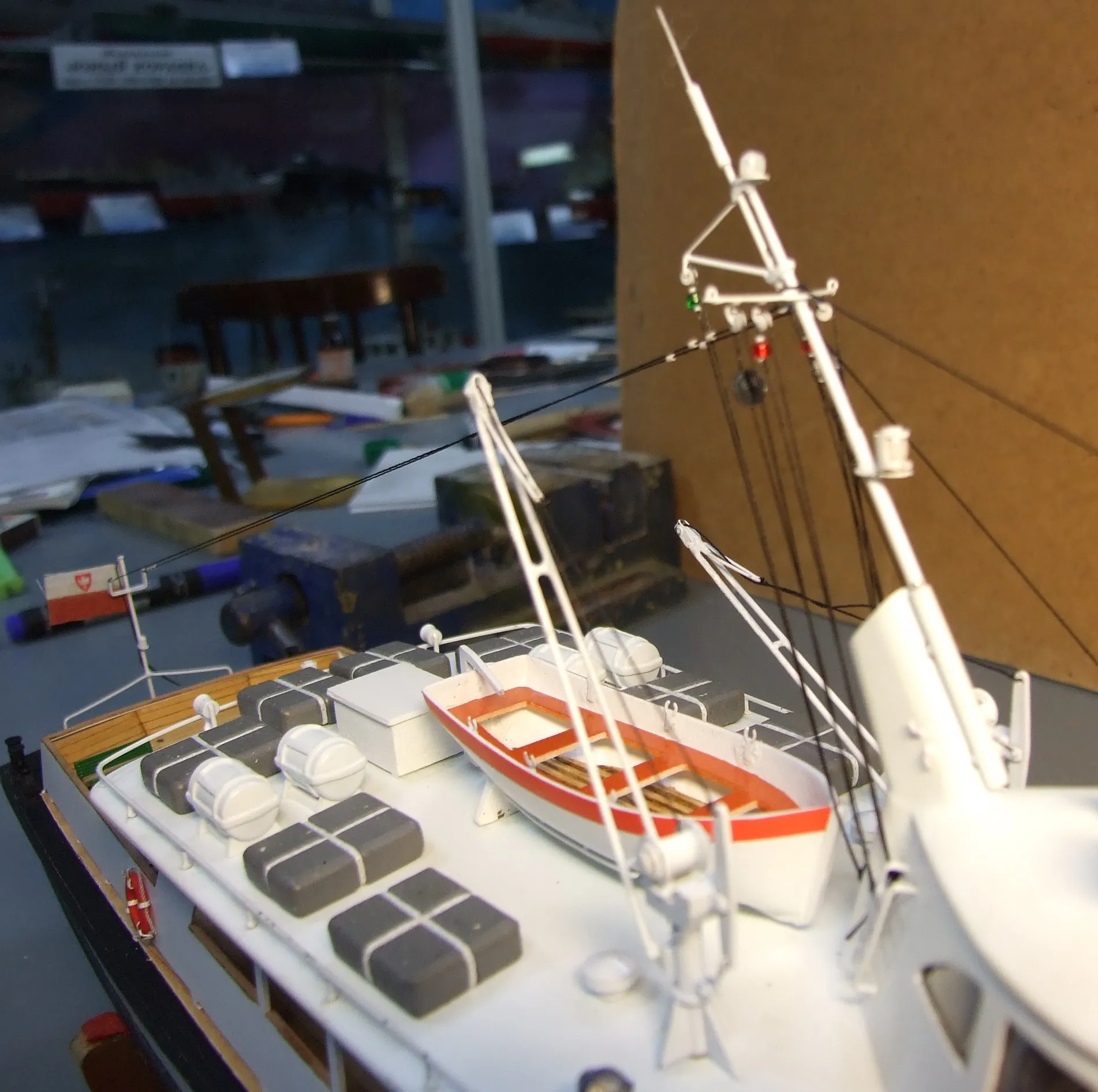 Модель корабля Морской пассажирский катер “EWA - Верфь на Столе