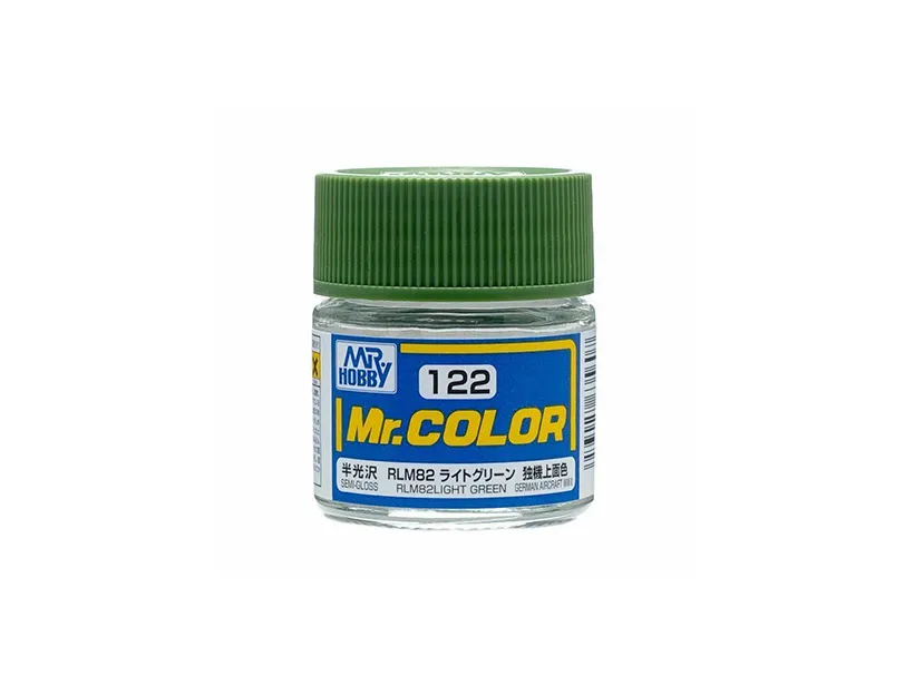 Краска Mr Color, светло-зеленая RLM82, полуматовая, C 122, 10 мл