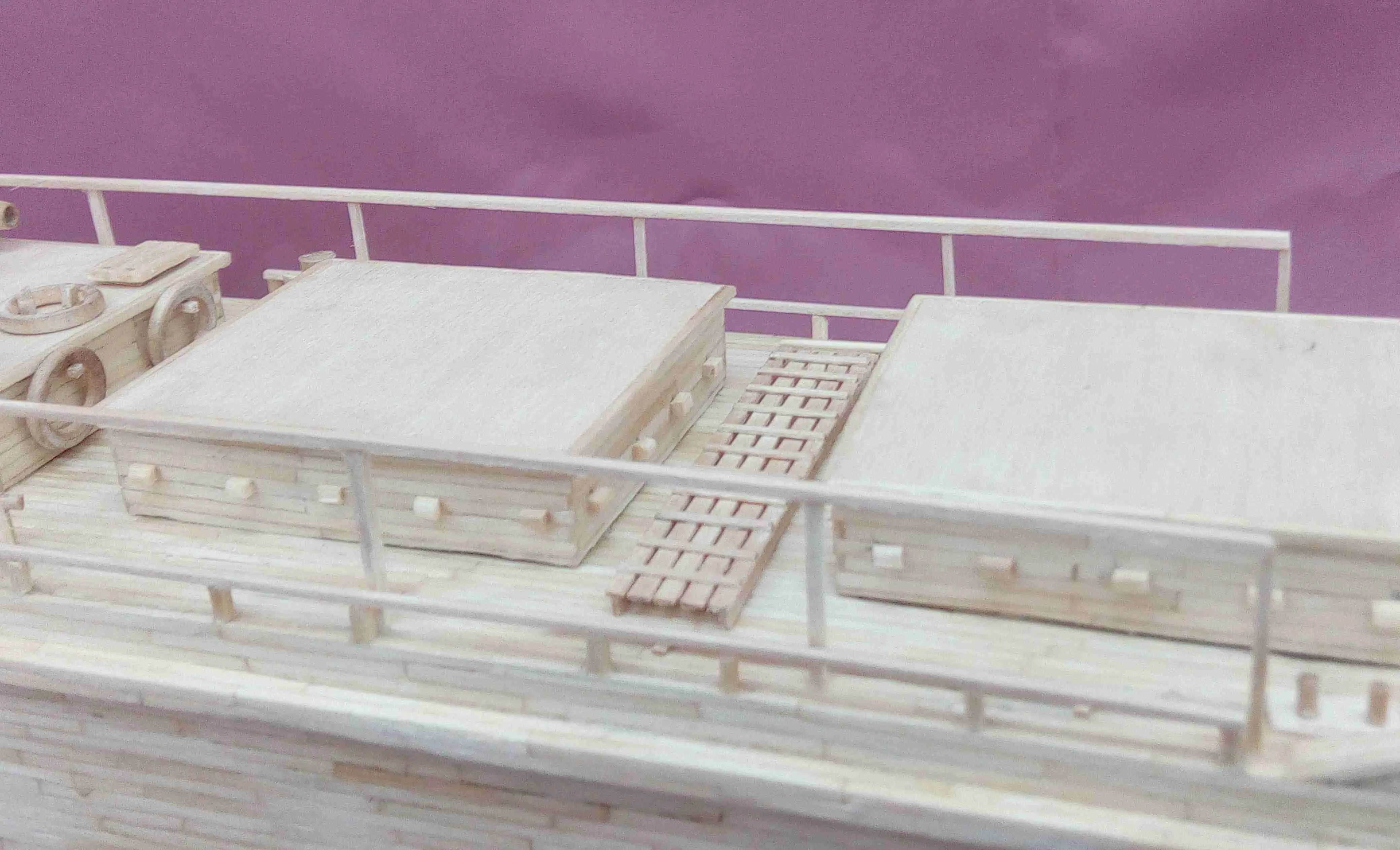 Модель корабля Самоходный плашкоут Ленинградской постройки типа «Тендер» - Верфь на Столе