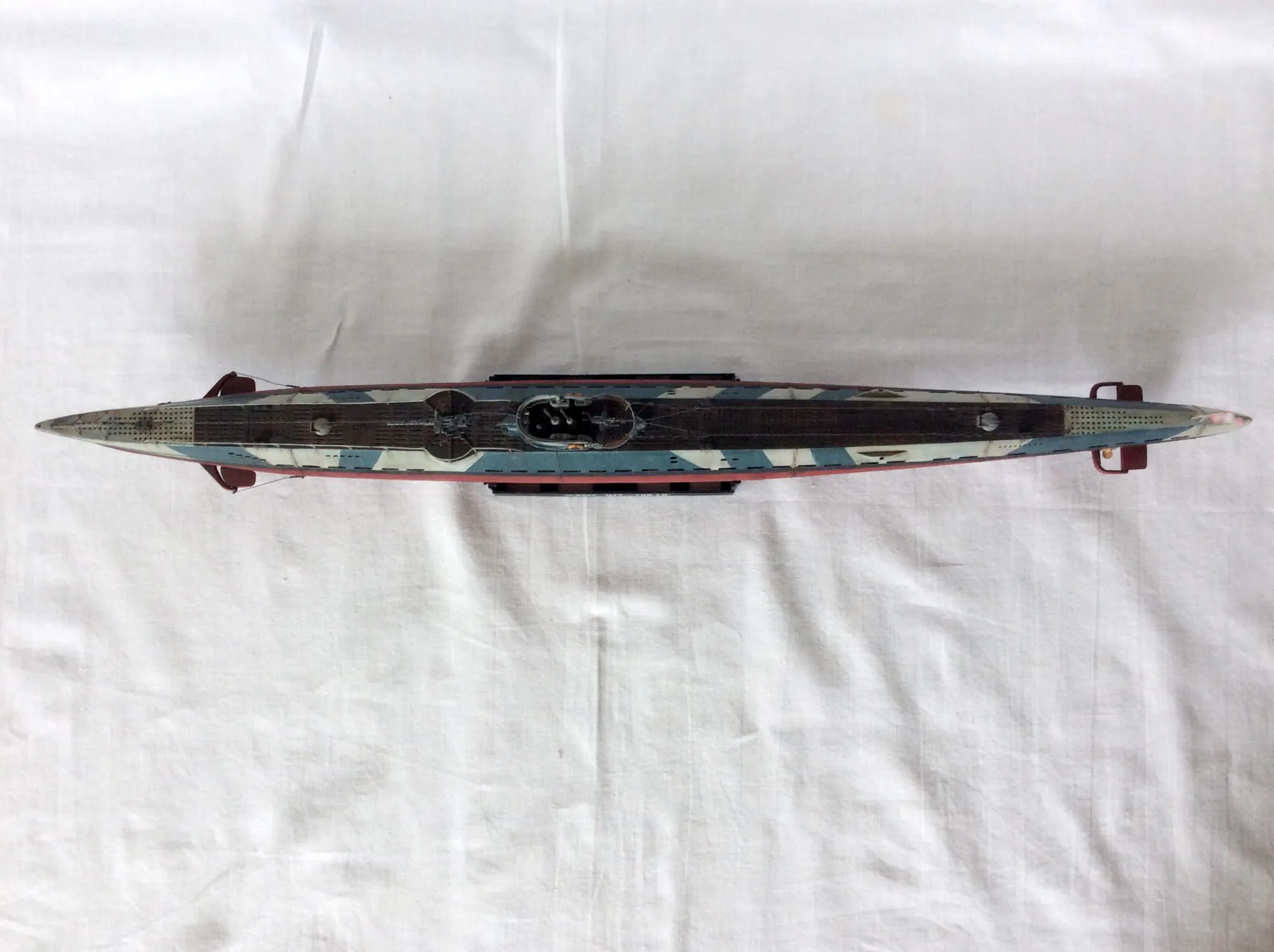 Модель корабля Океанская подводная лодка типа I U-25 - Верфь на Столе