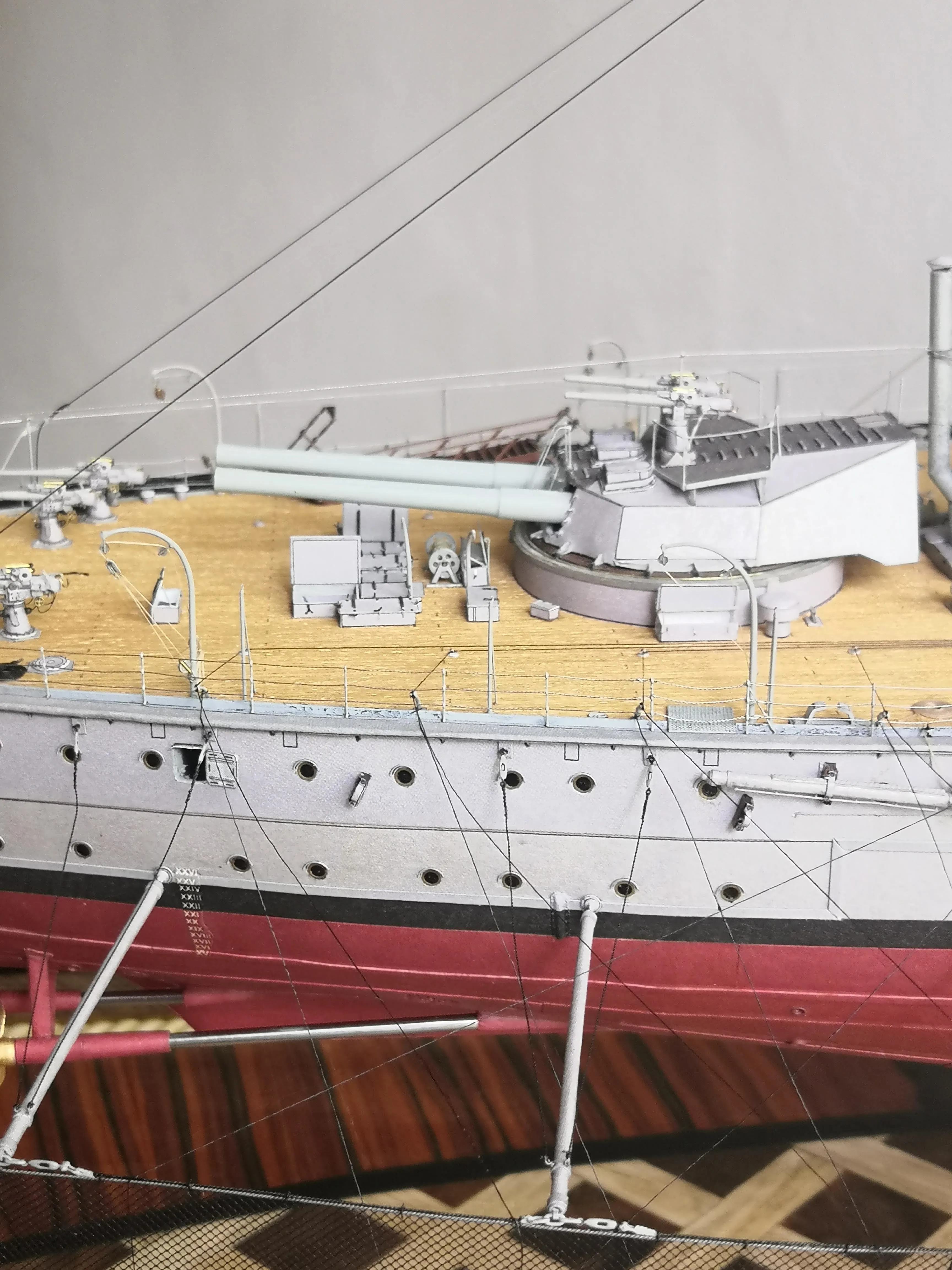 Модель корабля HMS Dreadnough - Верфь на Столе