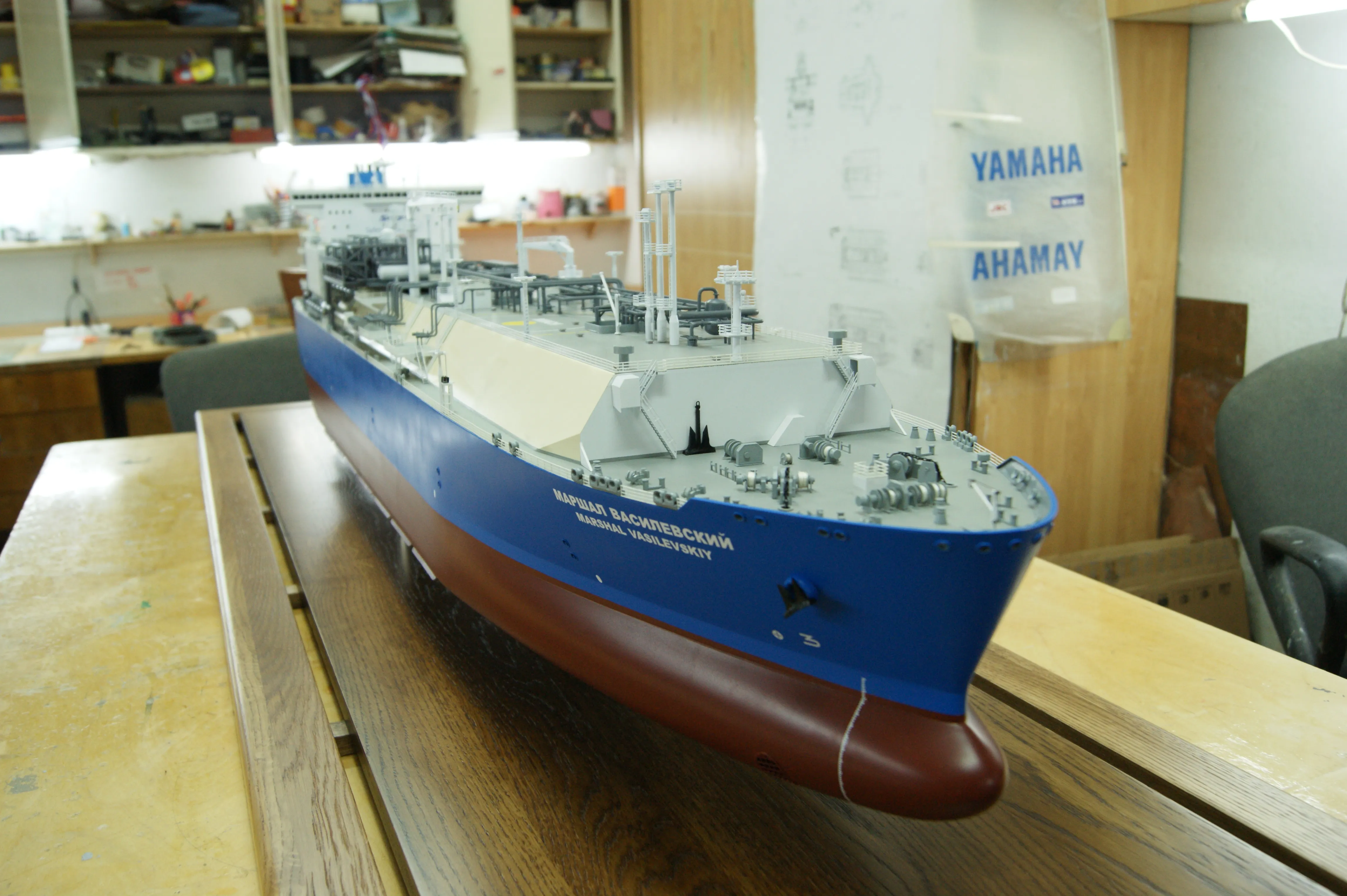 Модель корабля ПРГУ «Маршал Василевский» - Верфь на Столе