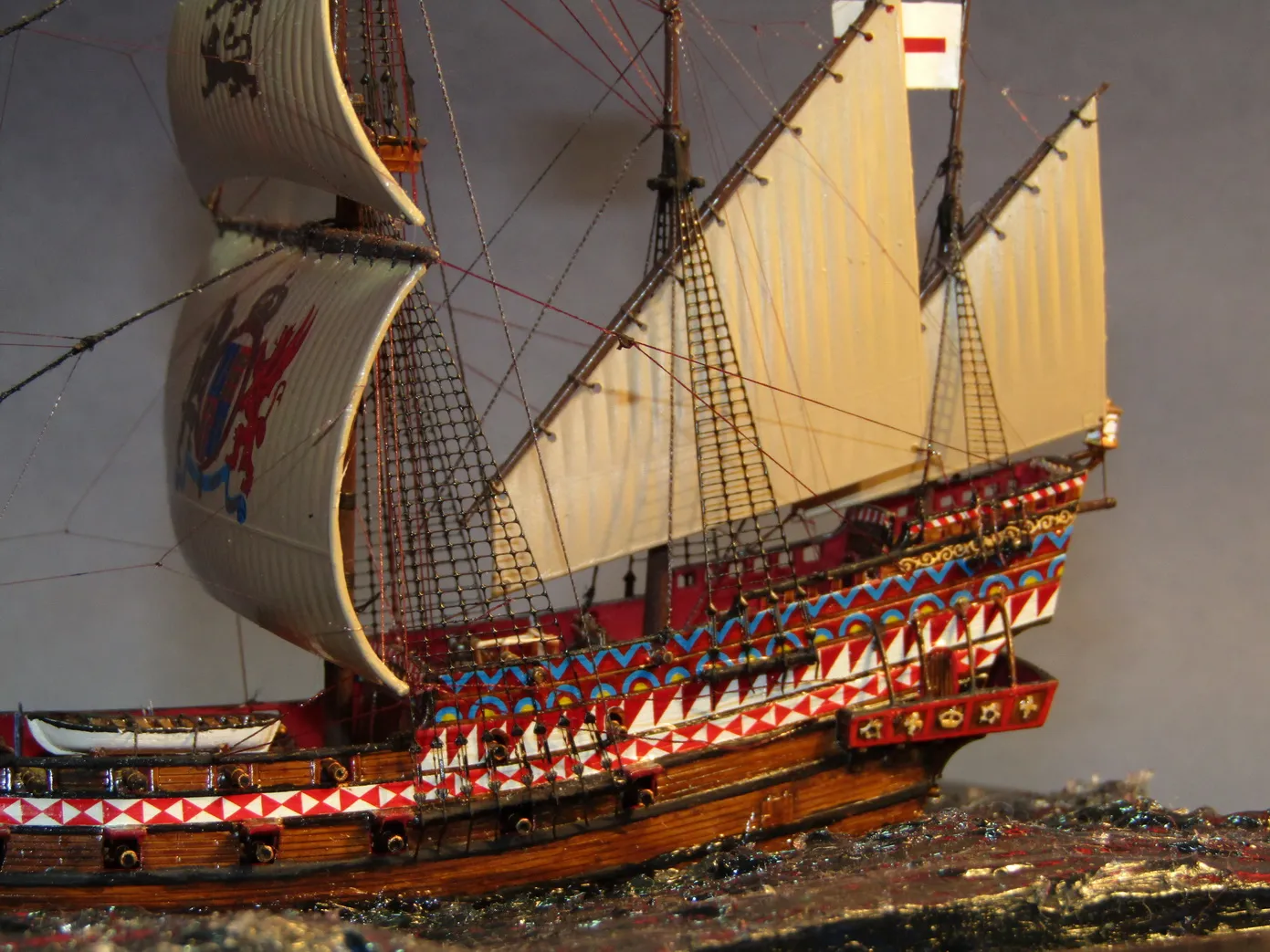 Модель корабля HMS “Revenge” 1577 - Верфь на Столе