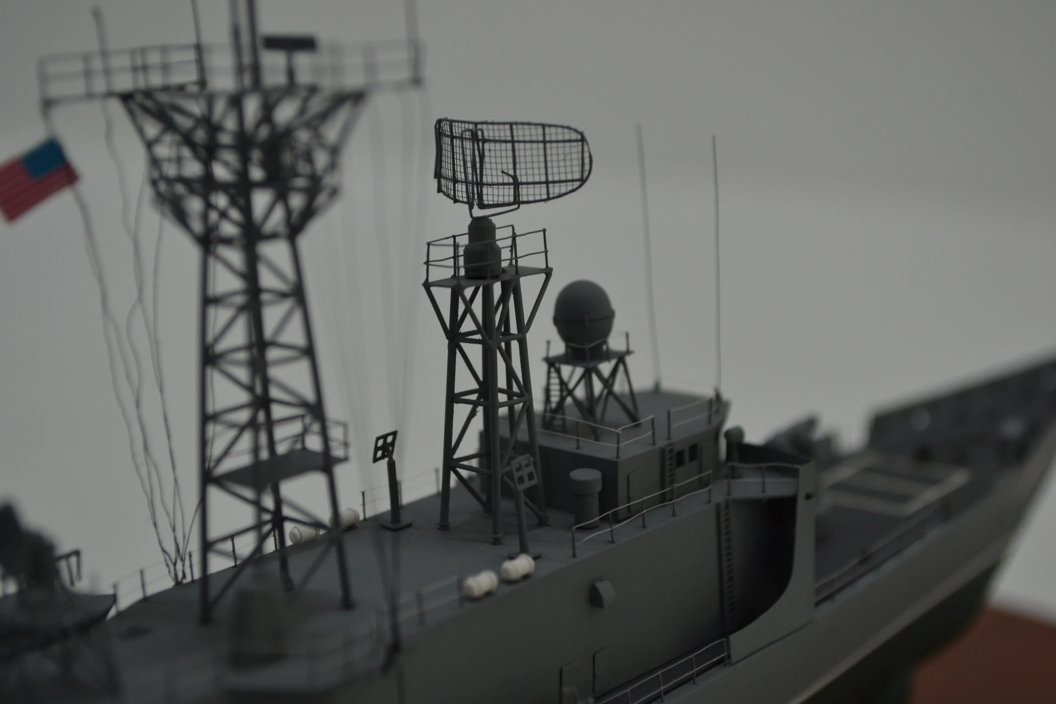 Модель корабля Фрегат FFG-9 «Уодсуорт» - Верфь на Столе