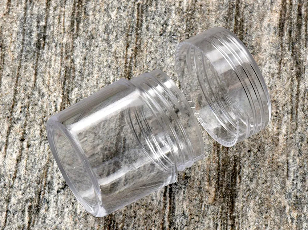 Круглые высокие прозрачные контейнеры, диаметр 25 мм, 10 штук, стыкуемые Круглые высокие прозрачные контейнеры, диаметр 25 мм, 10 штук, стыкуемые