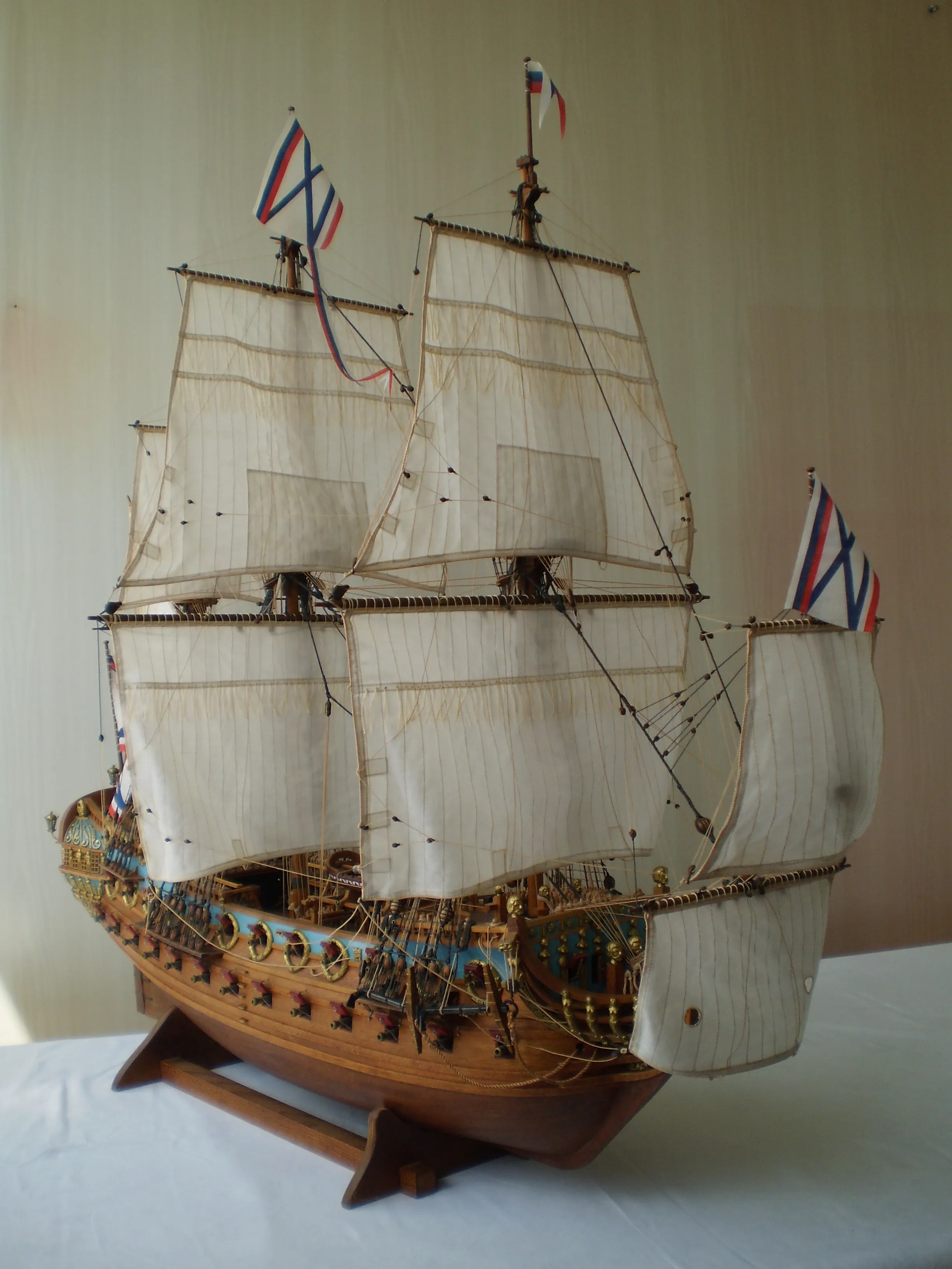 Модель корабля 58-ми пушечный линейный корабль "Гото Предестинация" - Верфь на Столе