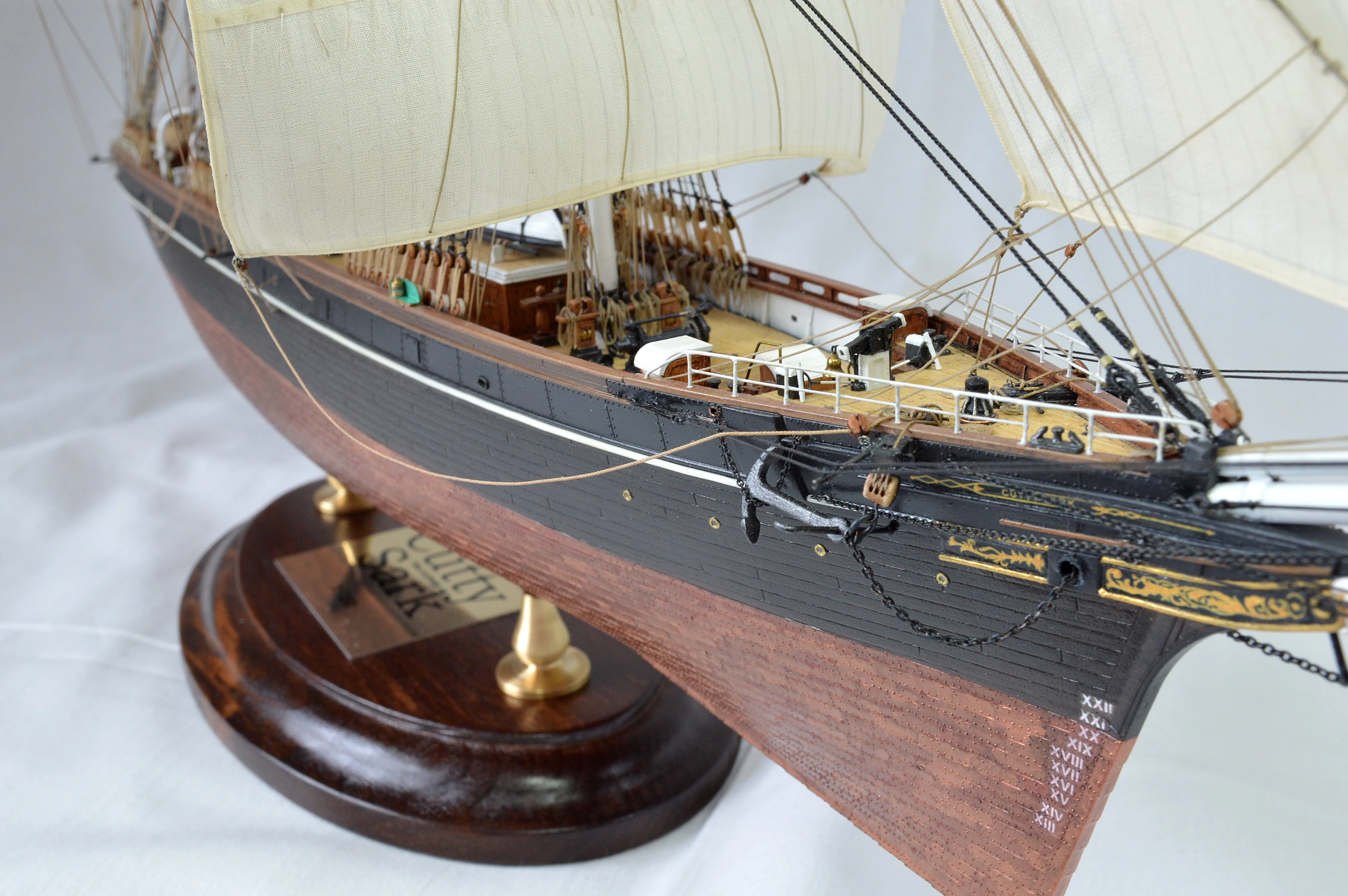 Модель корабля Чайный клипер "Катти Сарк"  - Верфь на Столе