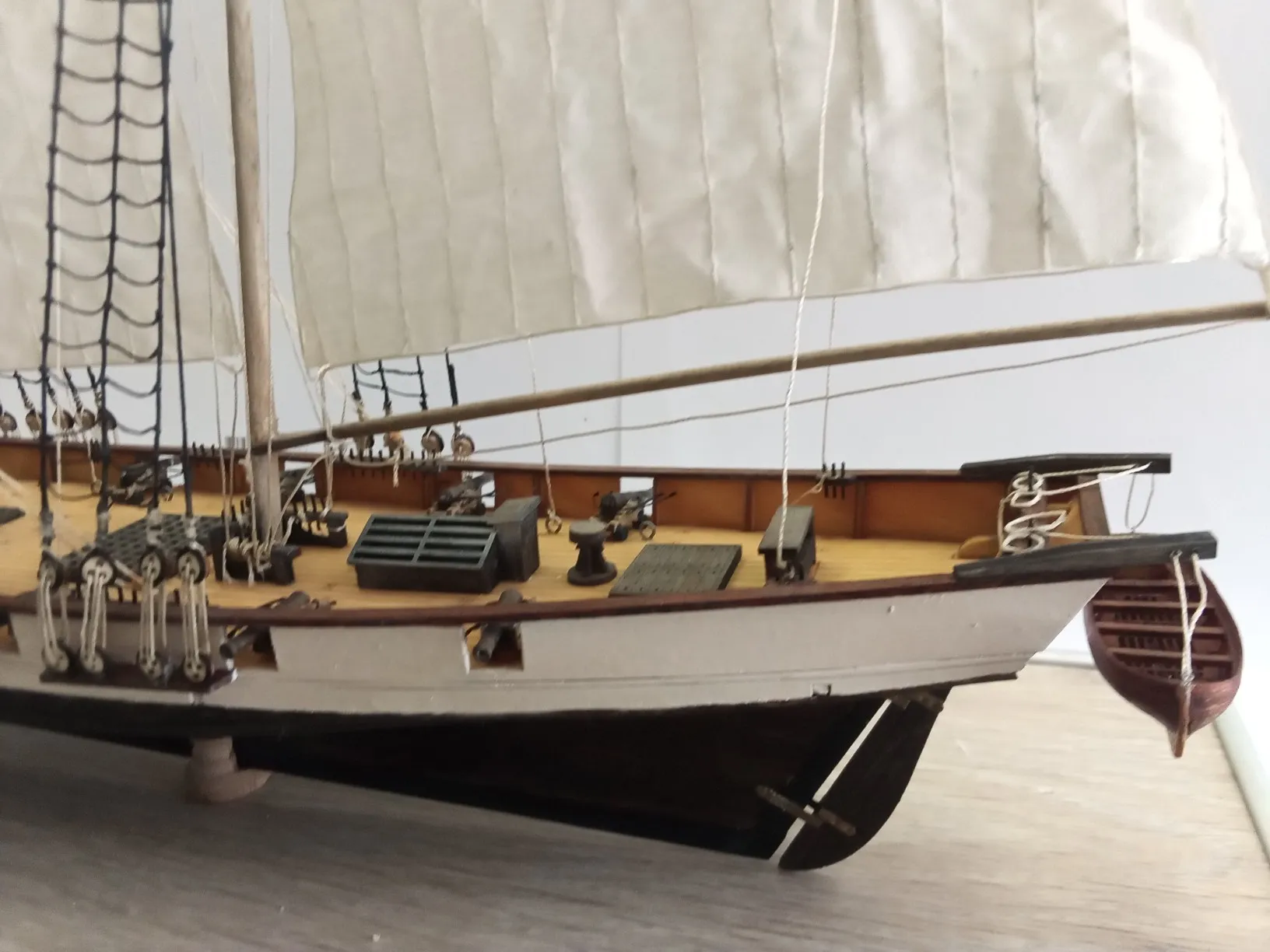 Модель корабля "Харви" - Верфь на Столе
