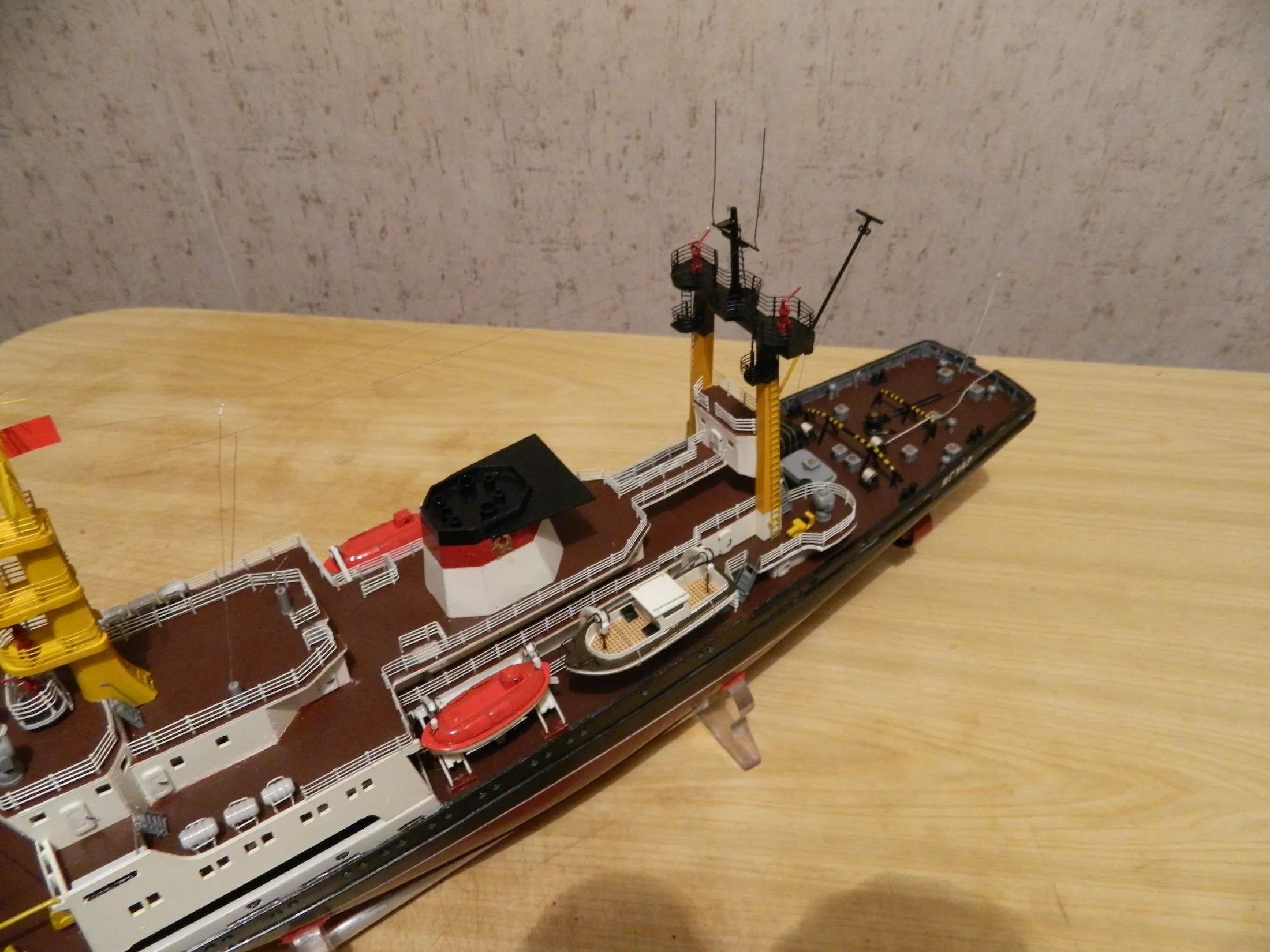 Модель корабля Буксир спасатель «Ягуар» - Верфь на Столе