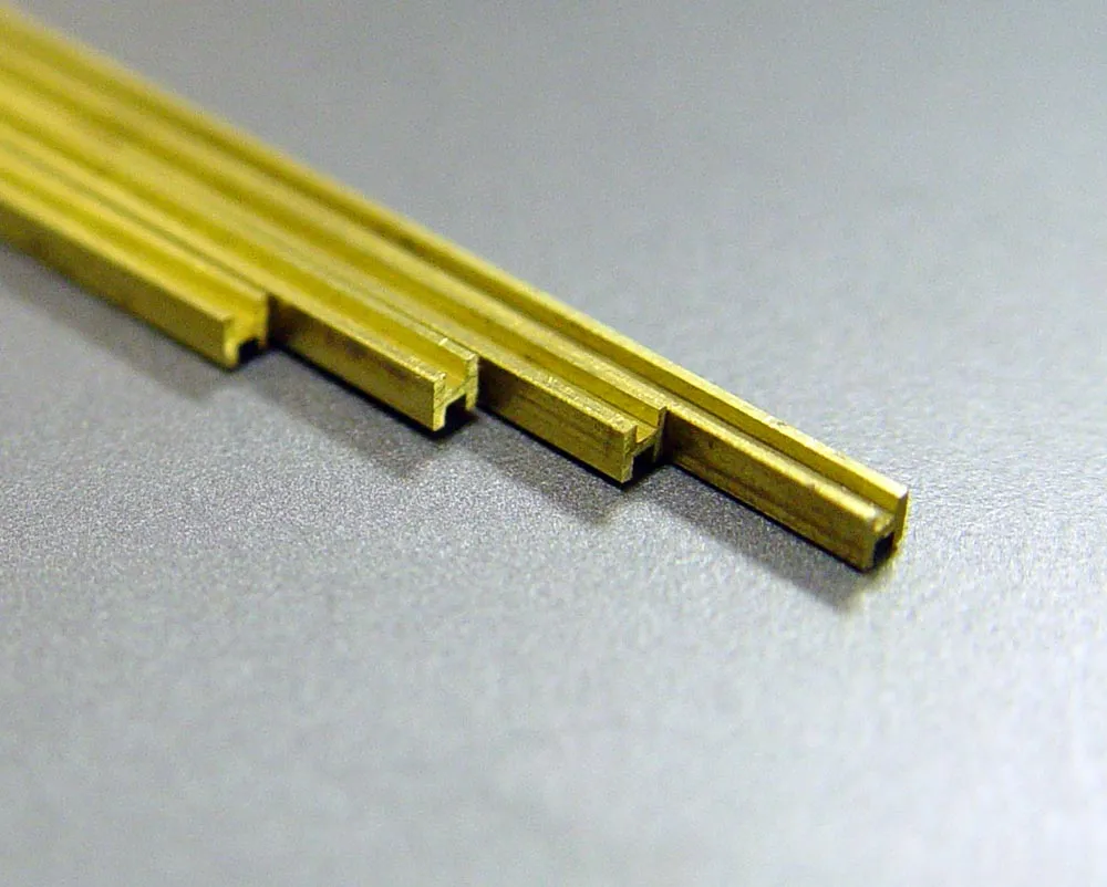 H-профиль латунный 1,6 мм, 1 шт