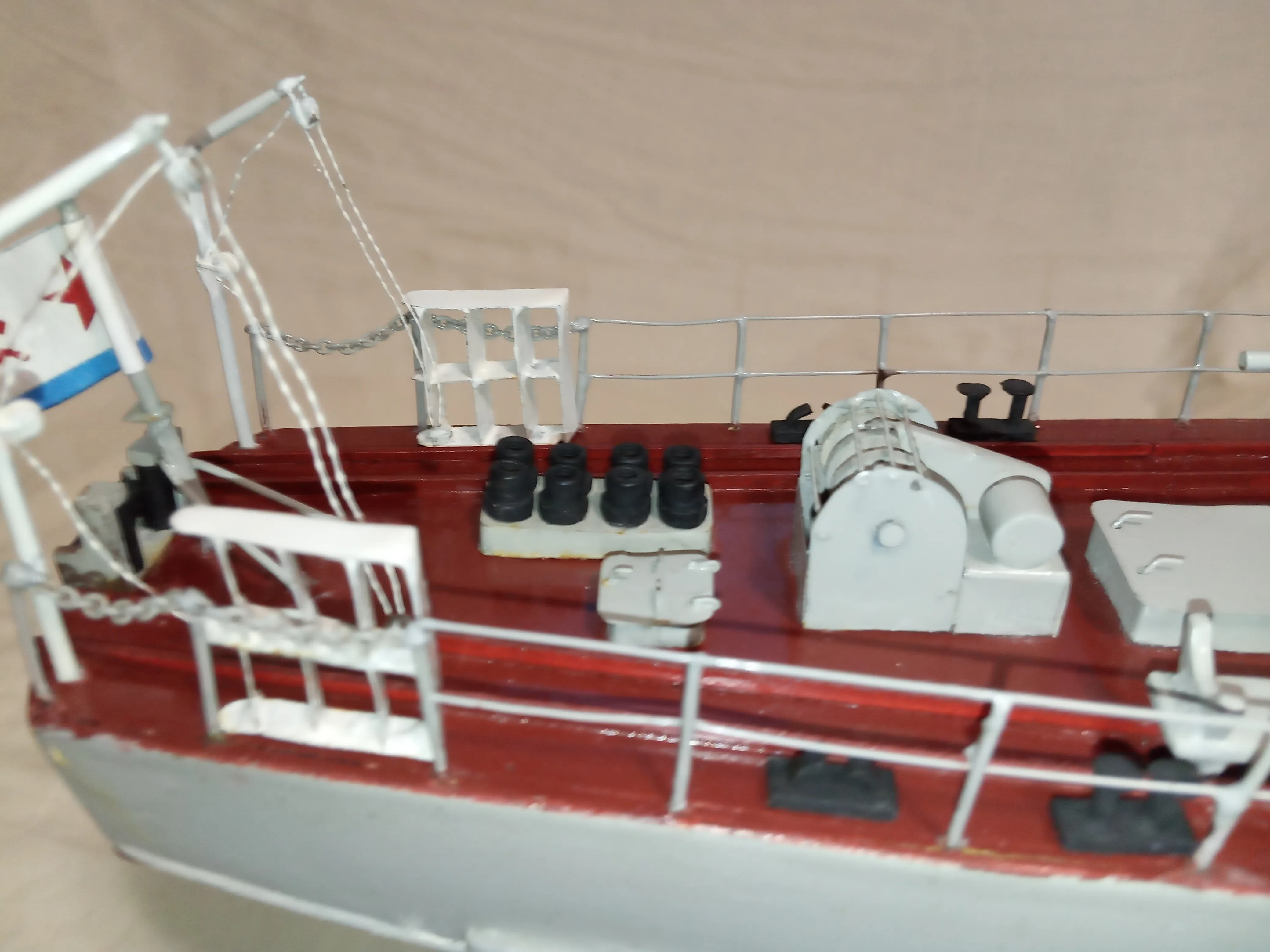 Модель корабля Морской катер-тральщик (Ленинградский проект) - Верфь на Столе