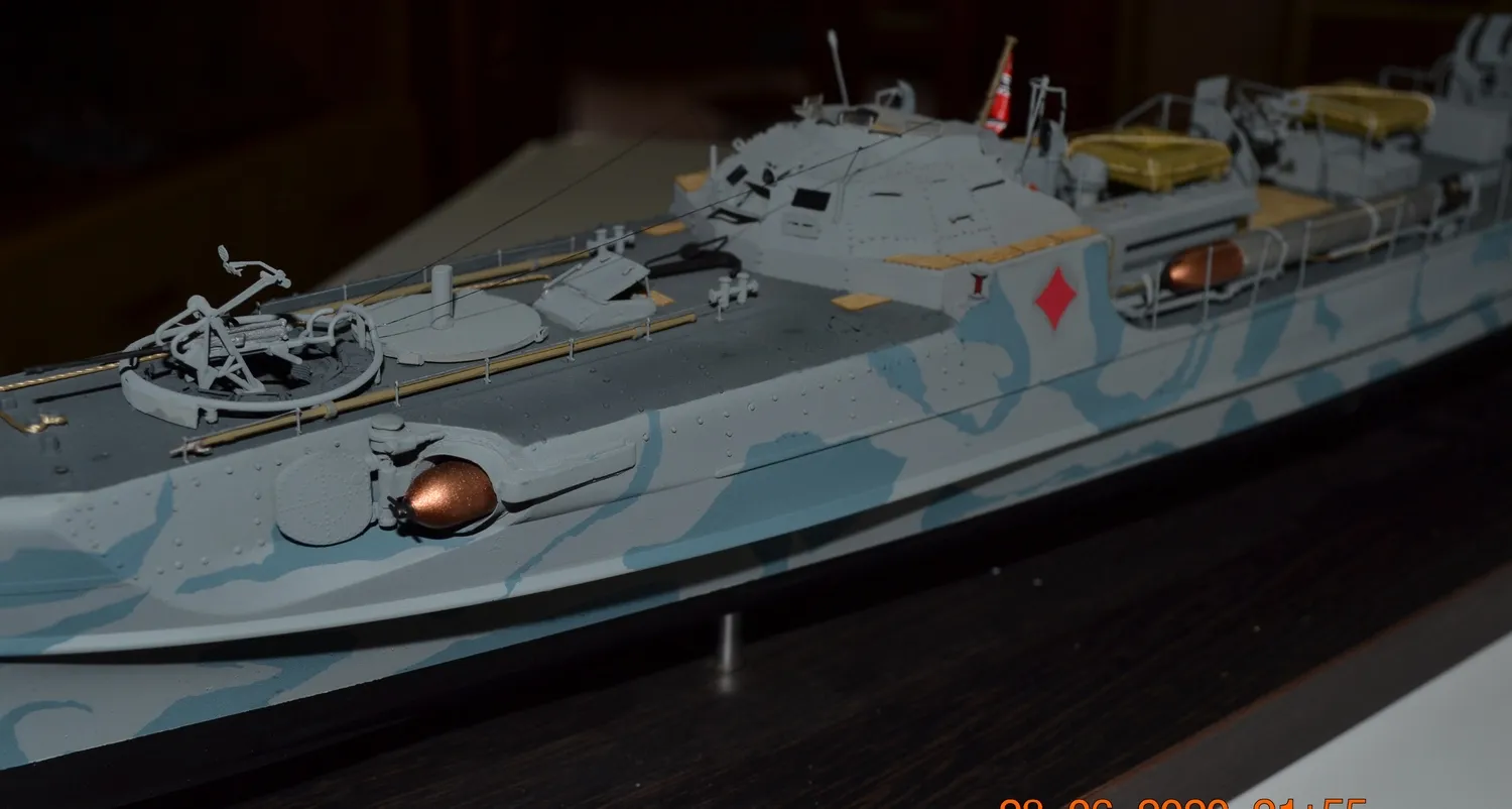 Модель корабля Торпедный катер "S-100"   - Верфь на Столе