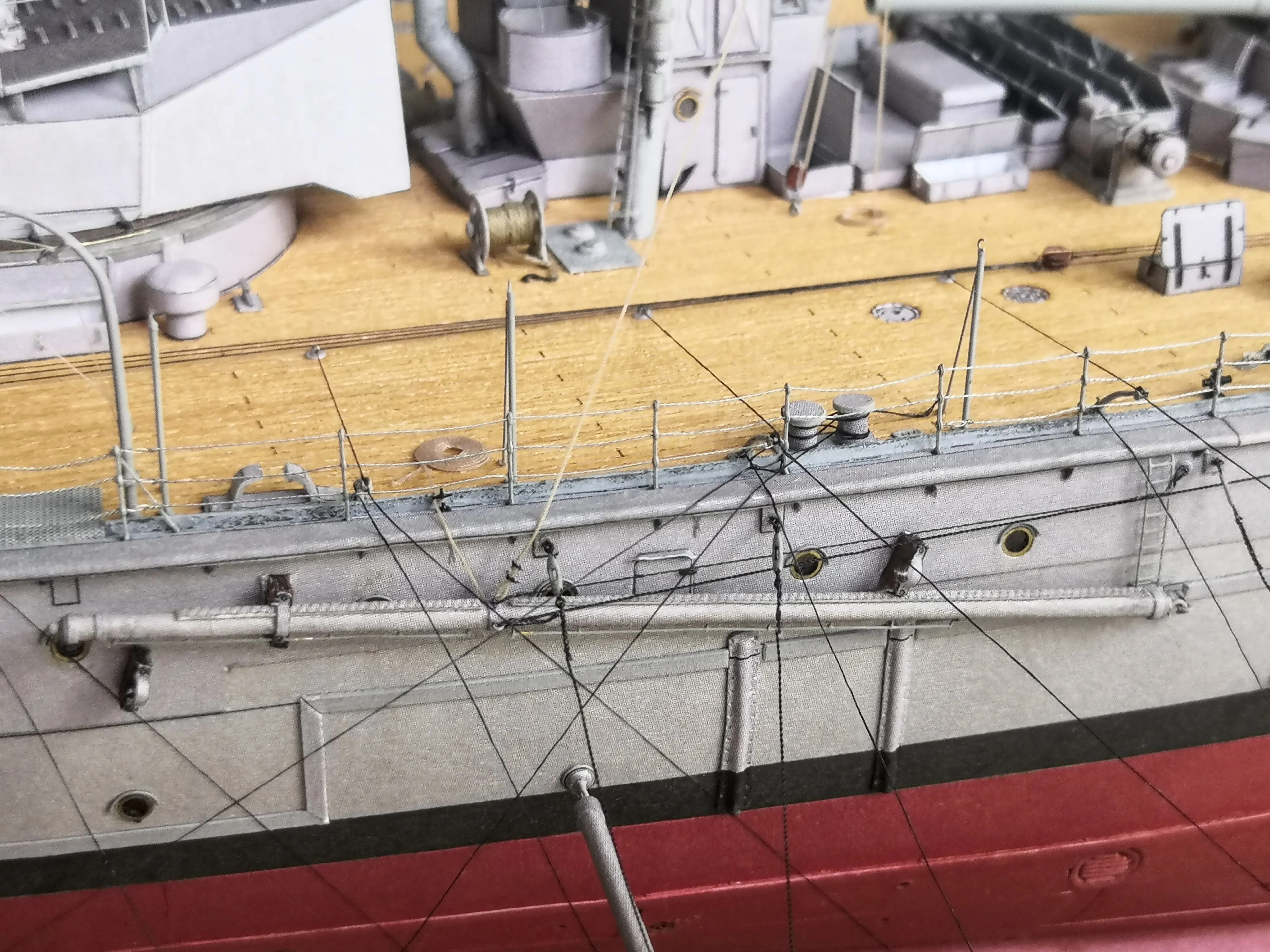 Модель корабля HMS Dreadnough - Верфь на Столе